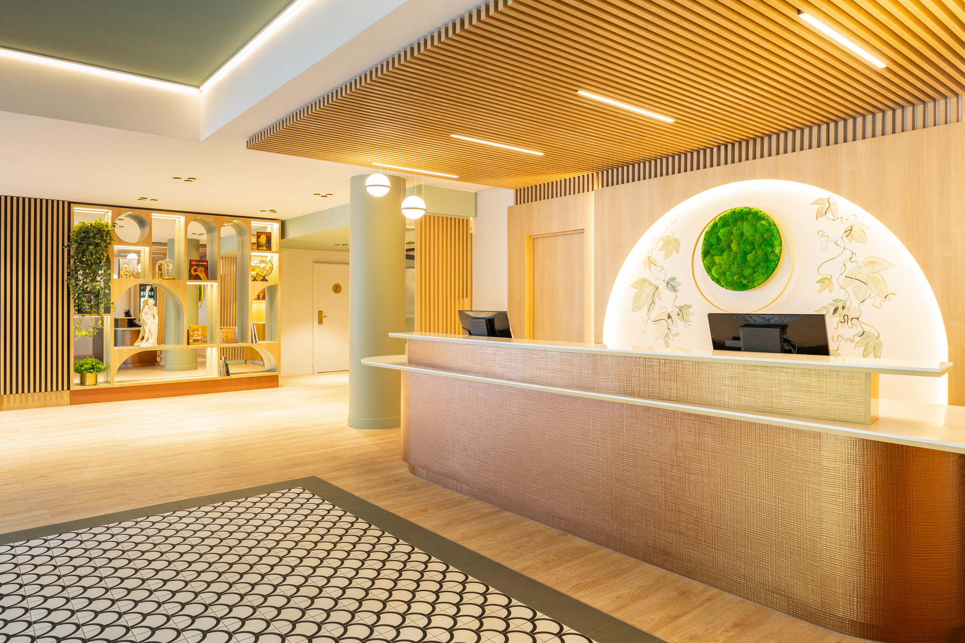 Vista Lobby Citadines Toison d'Or Brussels