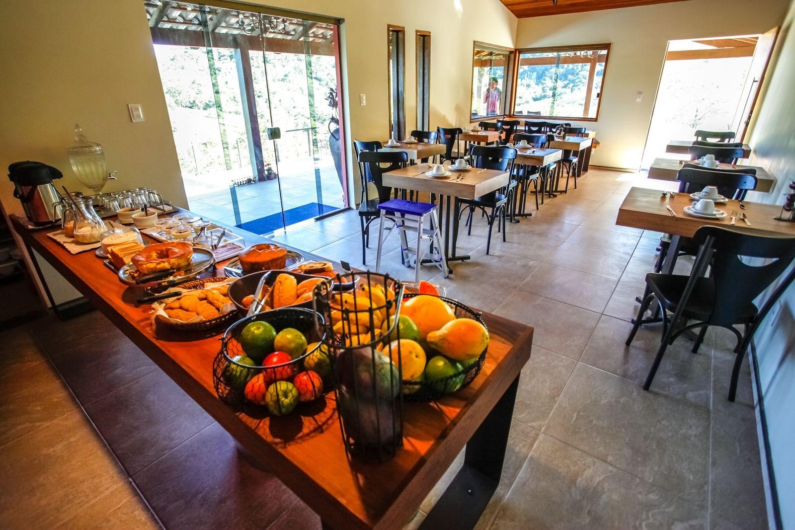 Vista Lobby Pousada Villa Severina