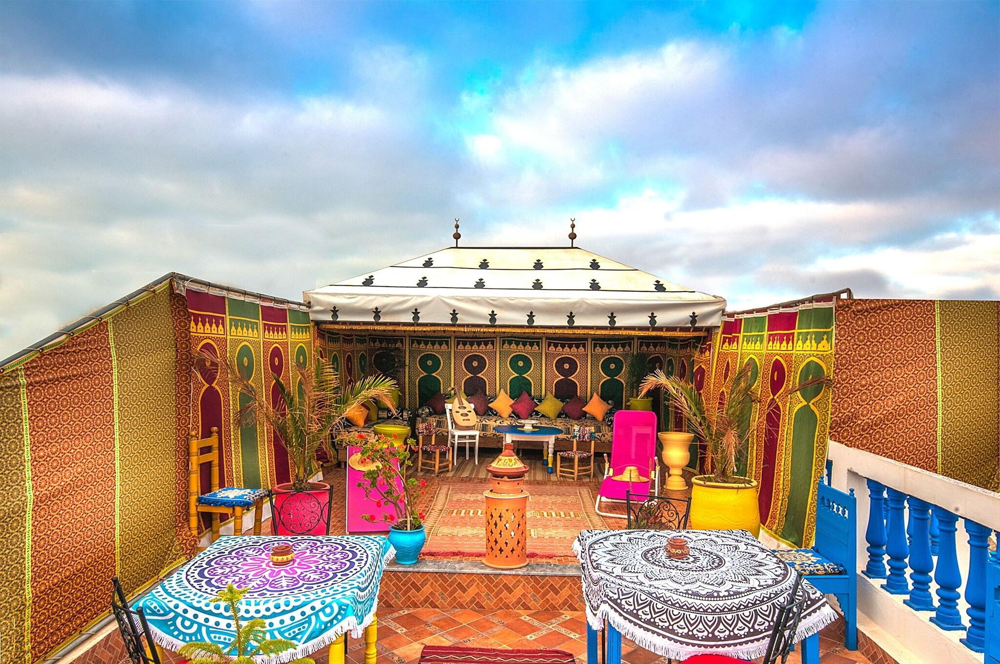 Vista Exterior Riad Dar Jabador