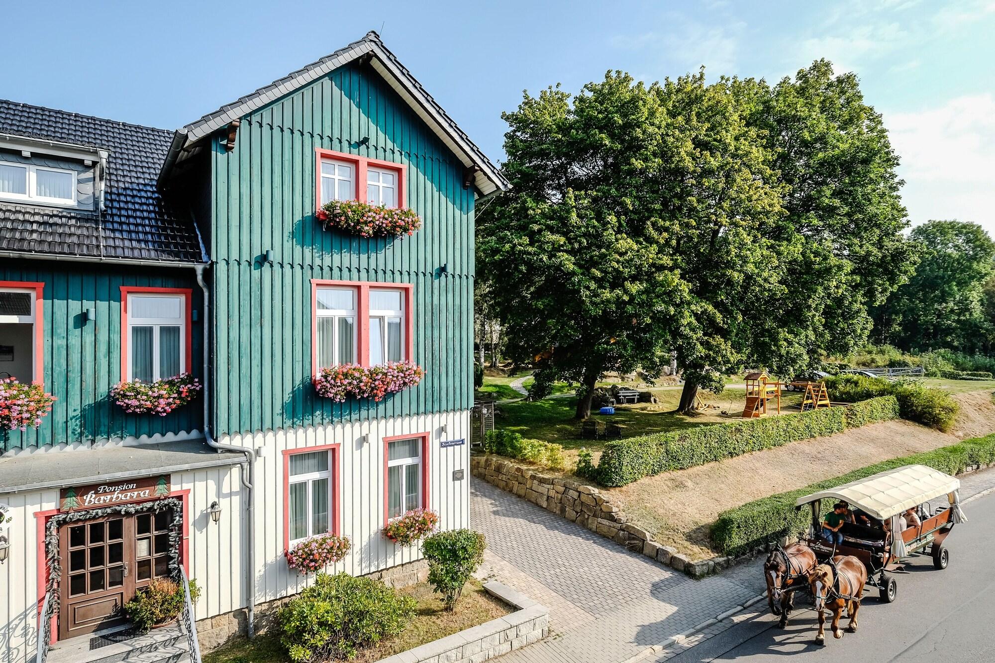 Vista Exterior Pension Barbara Schierke