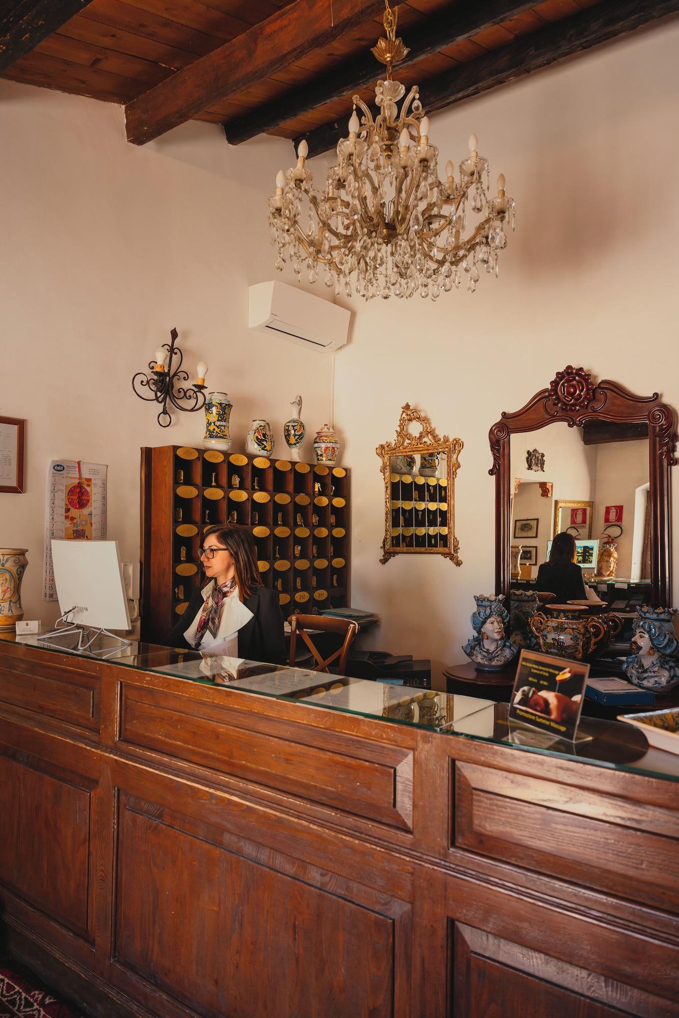 Vista Lobby Hotel Villa Giulia