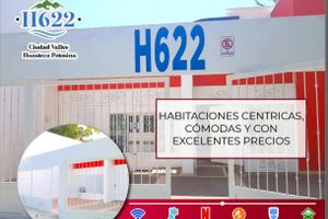 Alojamiento - Hostel Cuartos de Renta Nuevos Huasteca Potosina WIFI A/C