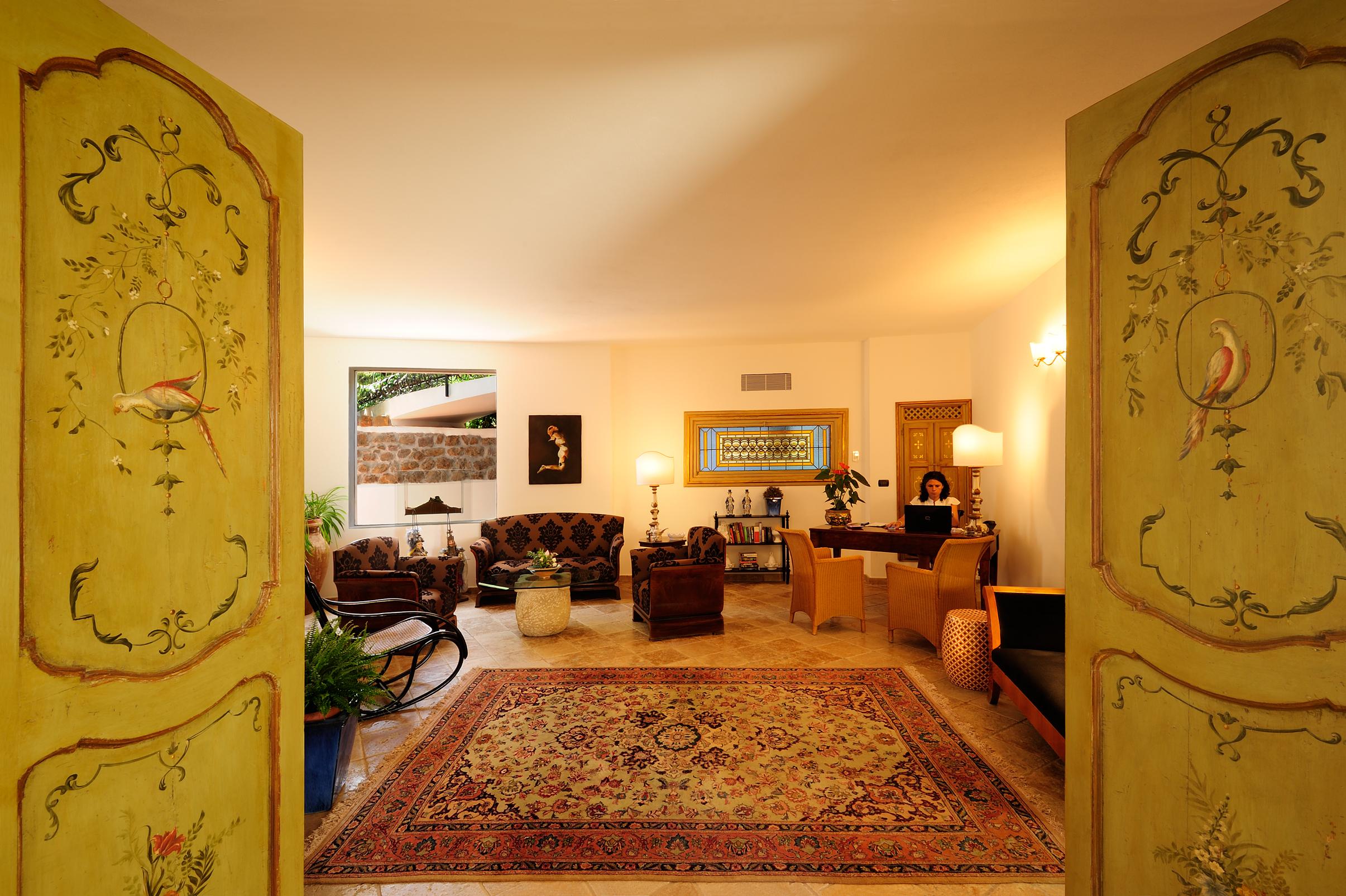 Vista Lobby Hotel Le Calette