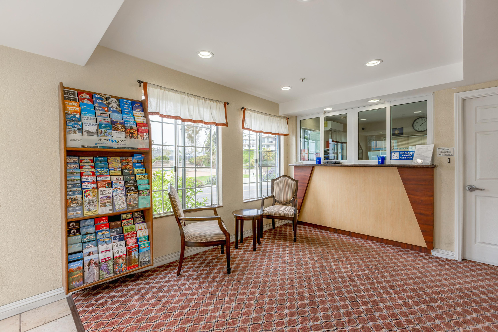 Vista Lobby Hotel Avenida, San Clemente Beach