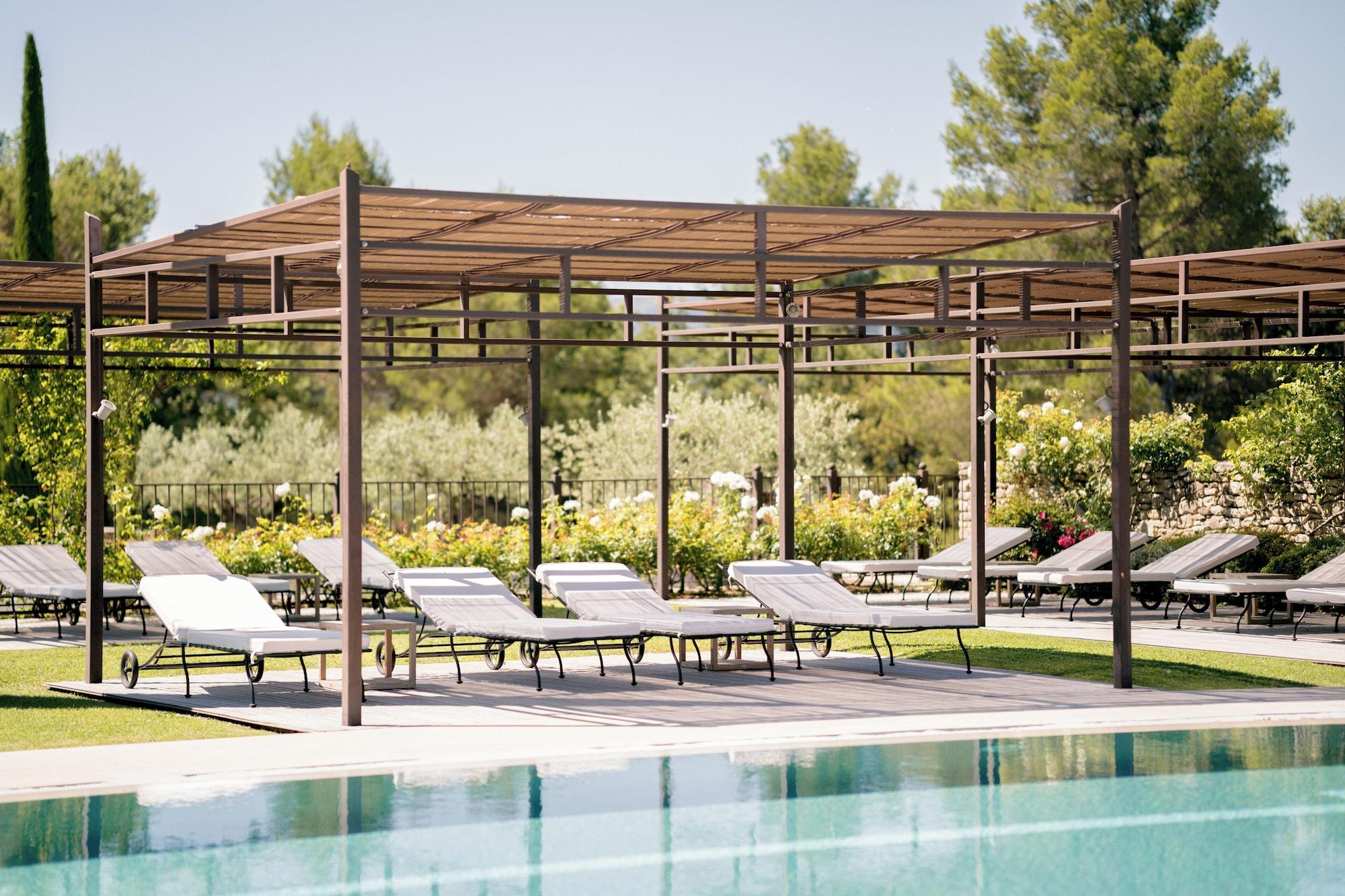 Vista Piscina Coquillade Provence - Relais & Chateaux