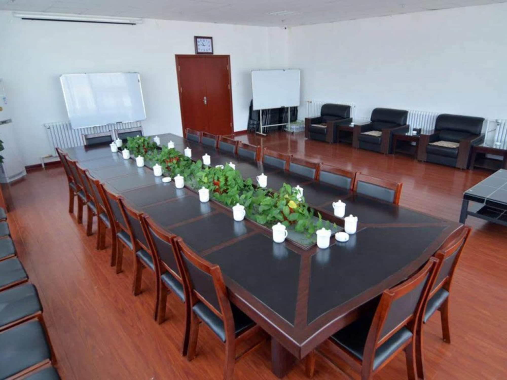 Sala de Reuniones GreenTree Inn WeiHai RongCheng Bus Station BORDER TRADE CITY Express Hotel