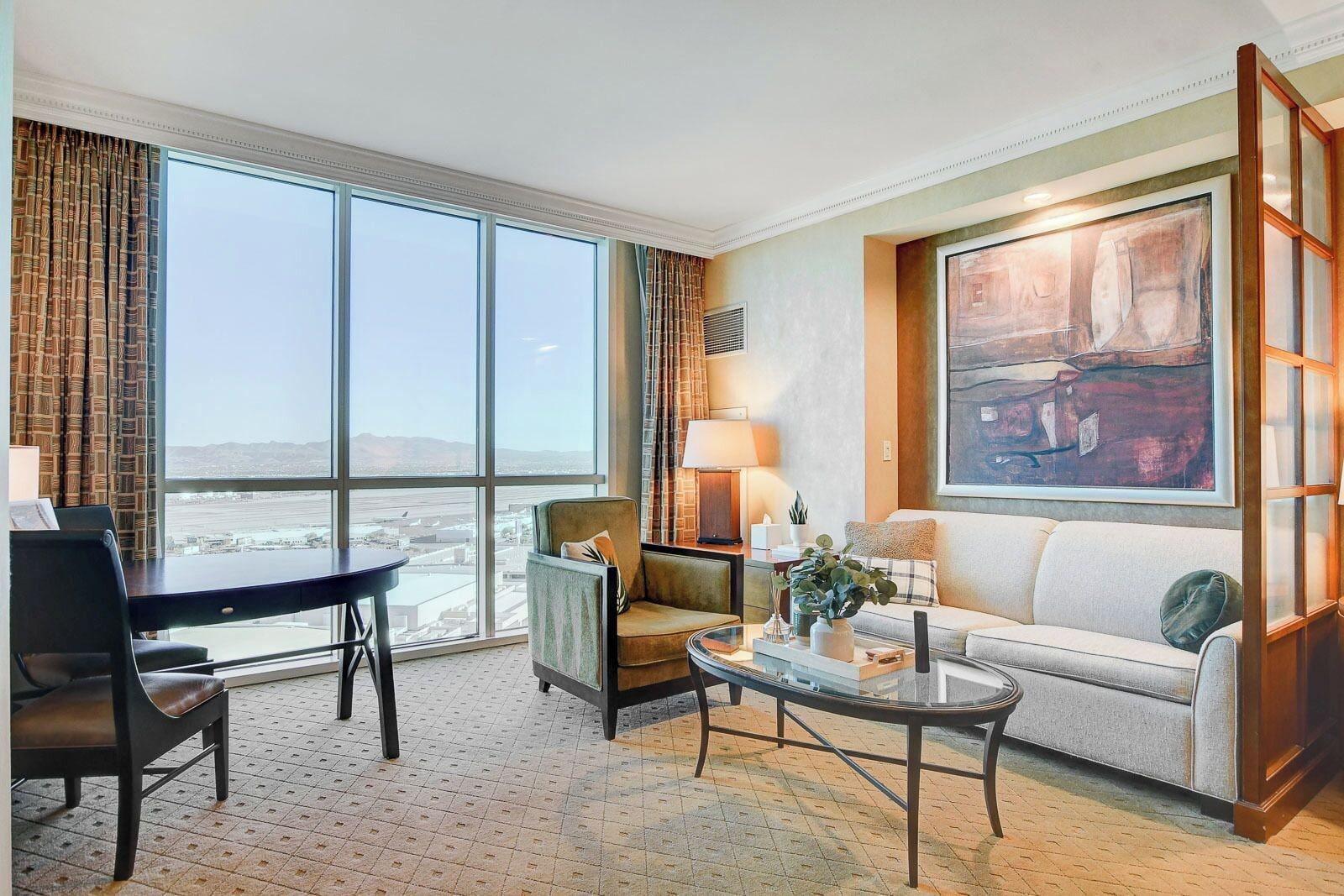 Habitación Deluxe Balcony Strip View MGM Signature