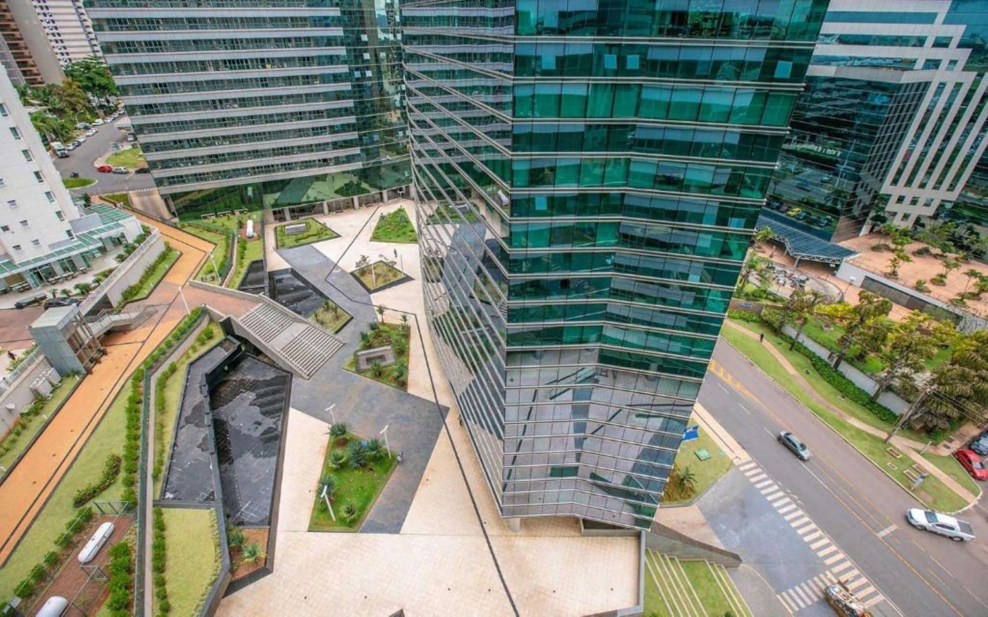 Vista Exterior Flat com vista linda no Hotel Vision