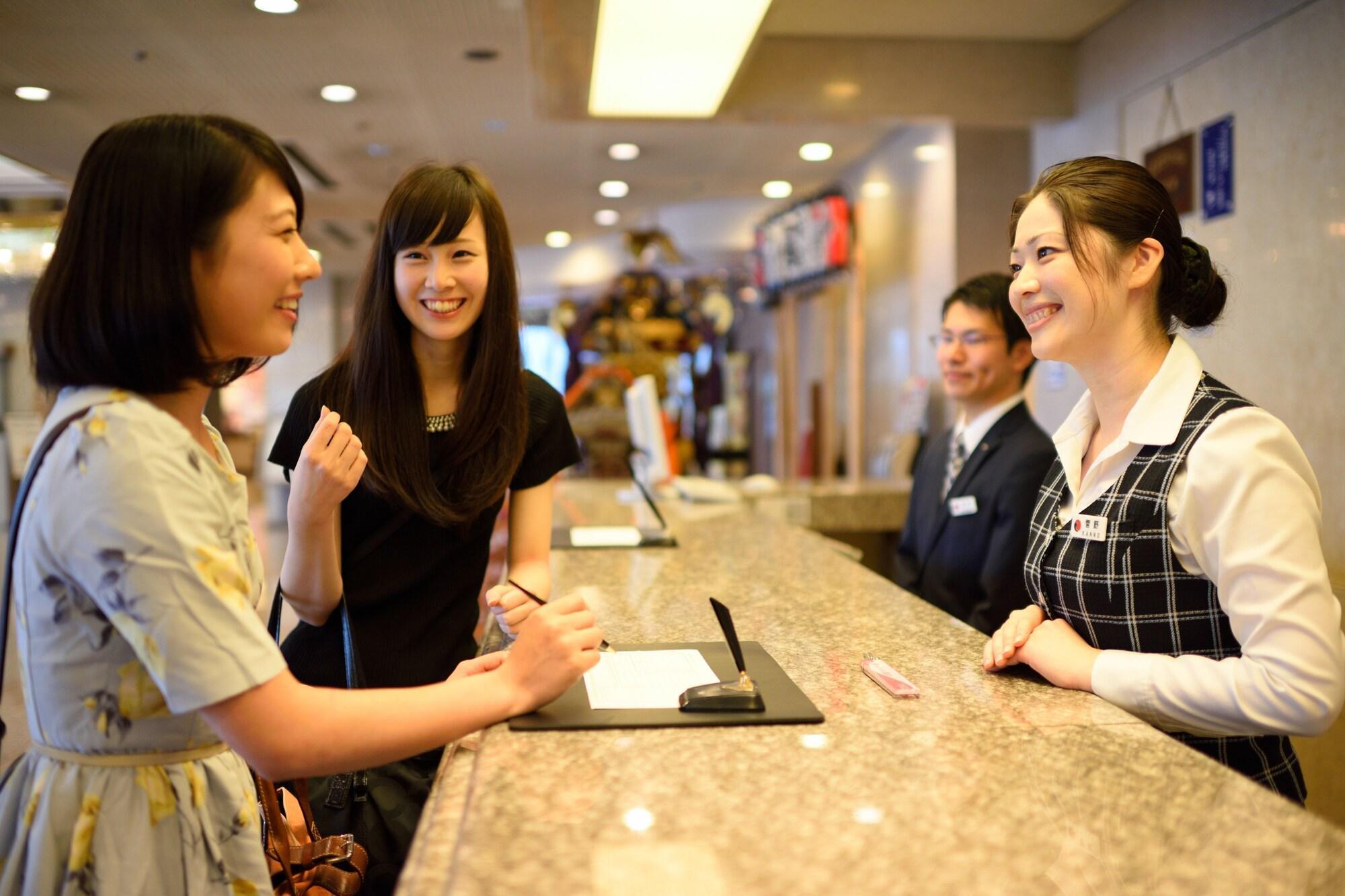 Vista Lobby Sun Marine Kesennuma Hotel Kanyo