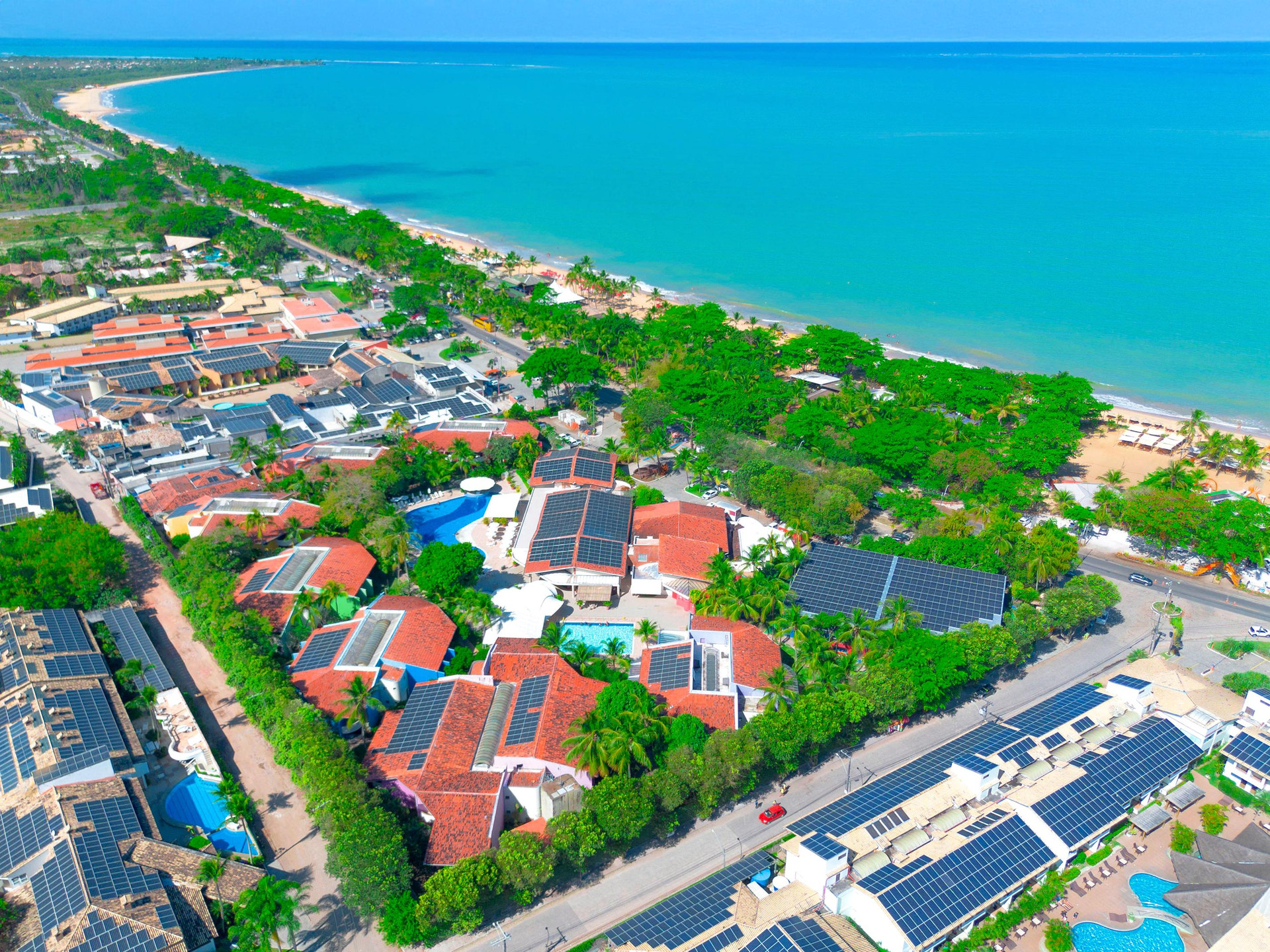 Vista aérea Resort Arcobaleno All Inclusive