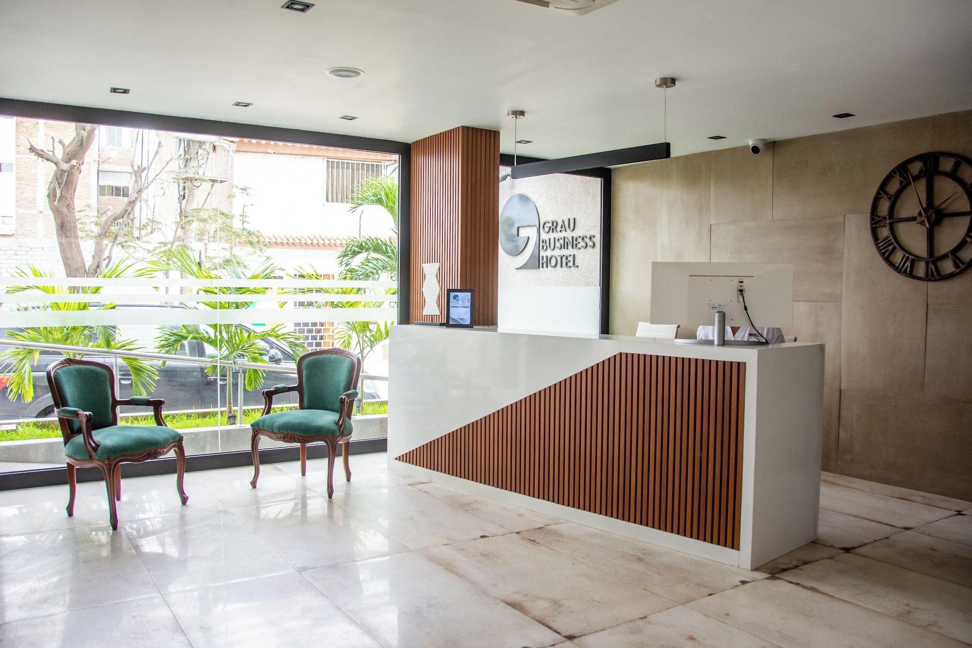 Vista Lobby GRAU BUSINESS HOTEL