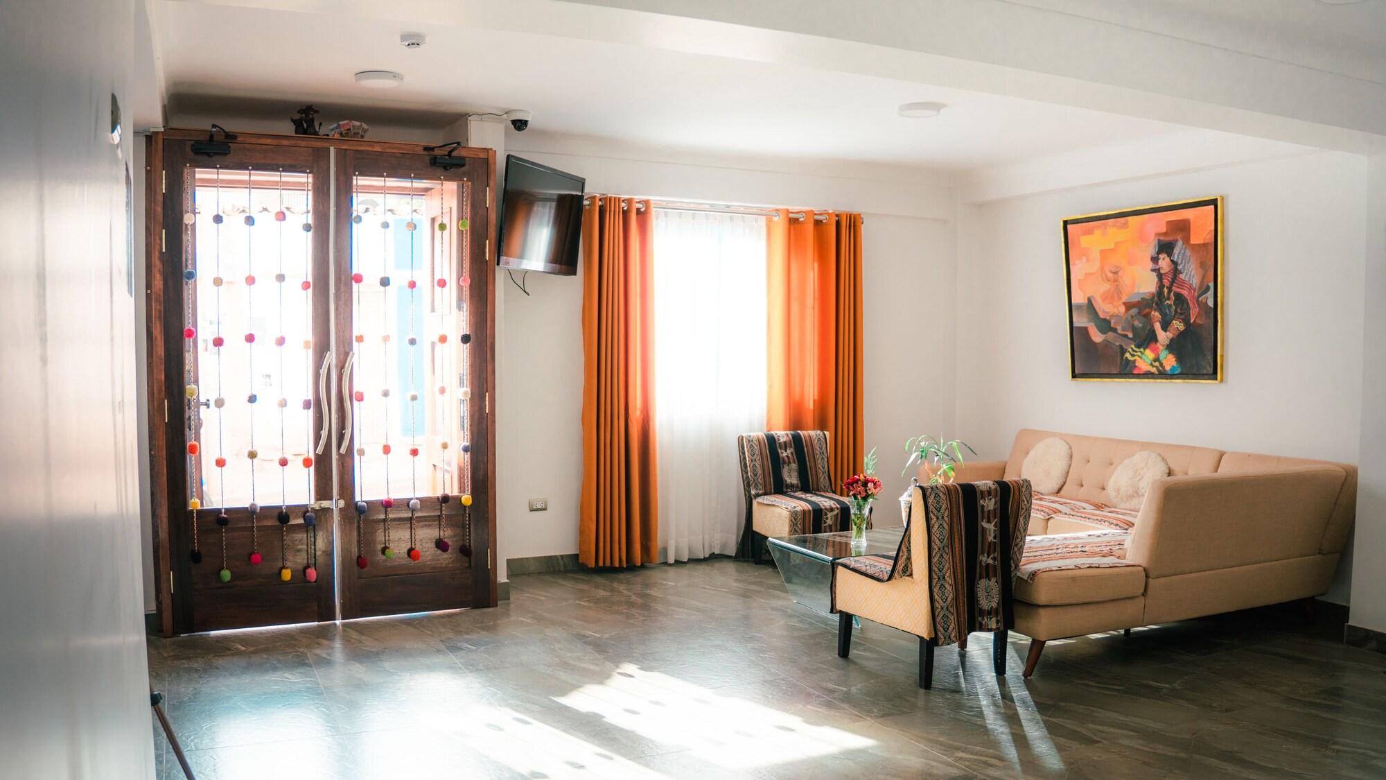 Vista Lobby Hotel Andes De Urubamba