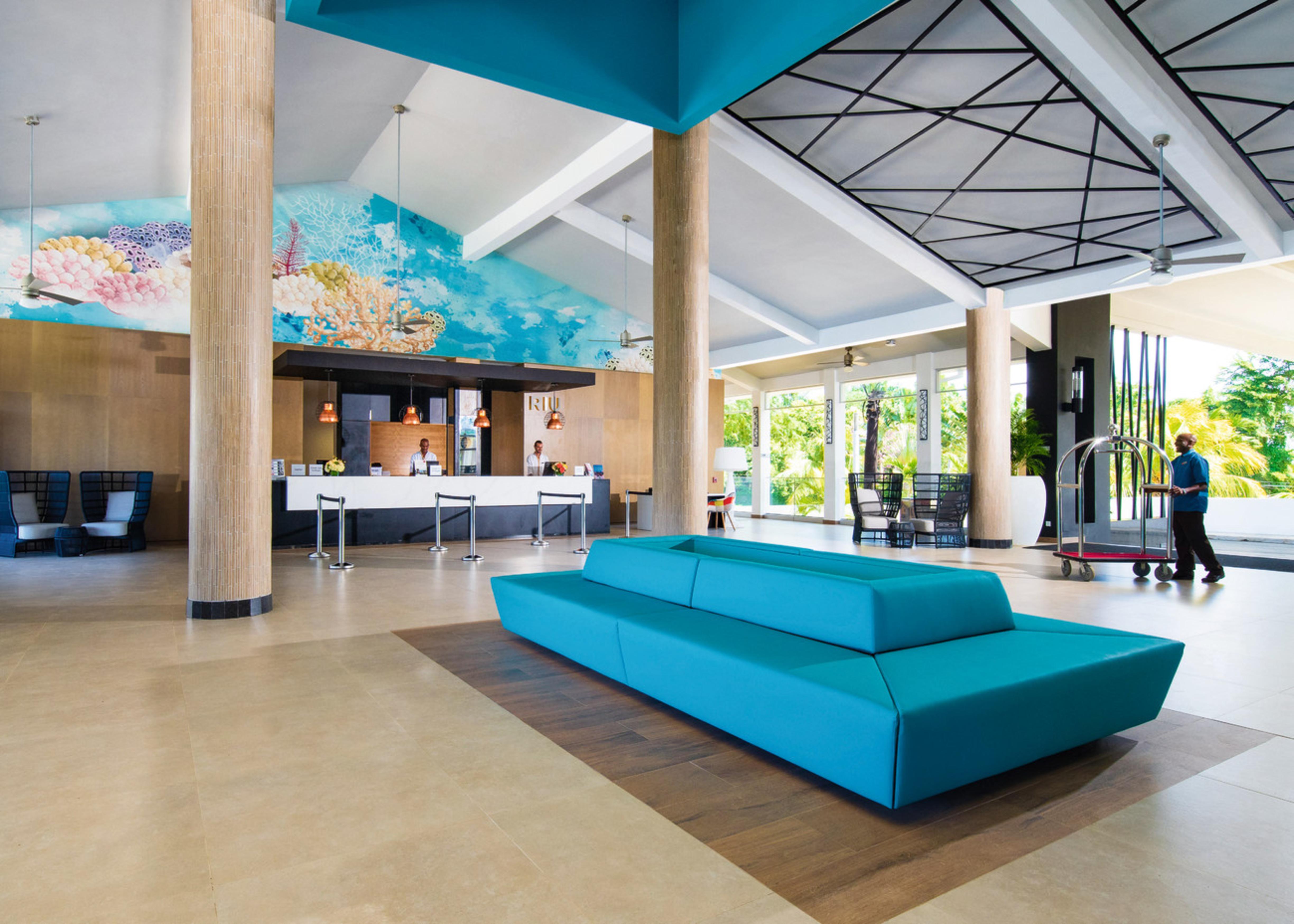 Vista Lobby Riu Palace Tropical Bay All Inclusive