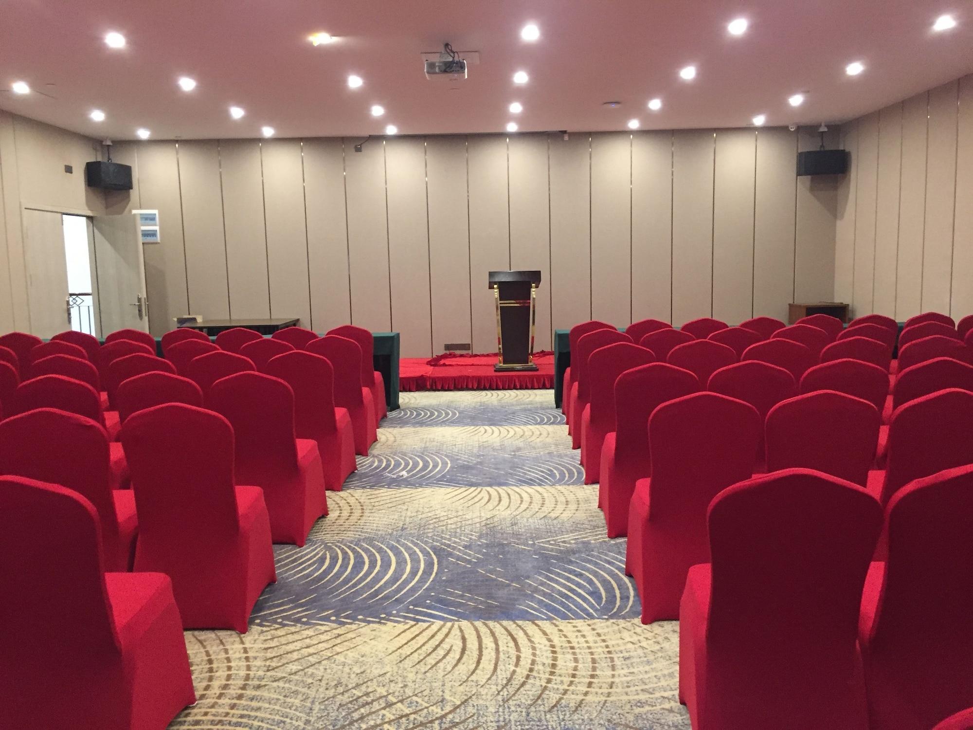Sala de Reuniones Echarm International Hotel Canton Tower Pazhou Convention and Exhibition Center Lujiang Metro Station Branch - Free Shuttle Bus to Canton Fair Complex During Canton Fair Period