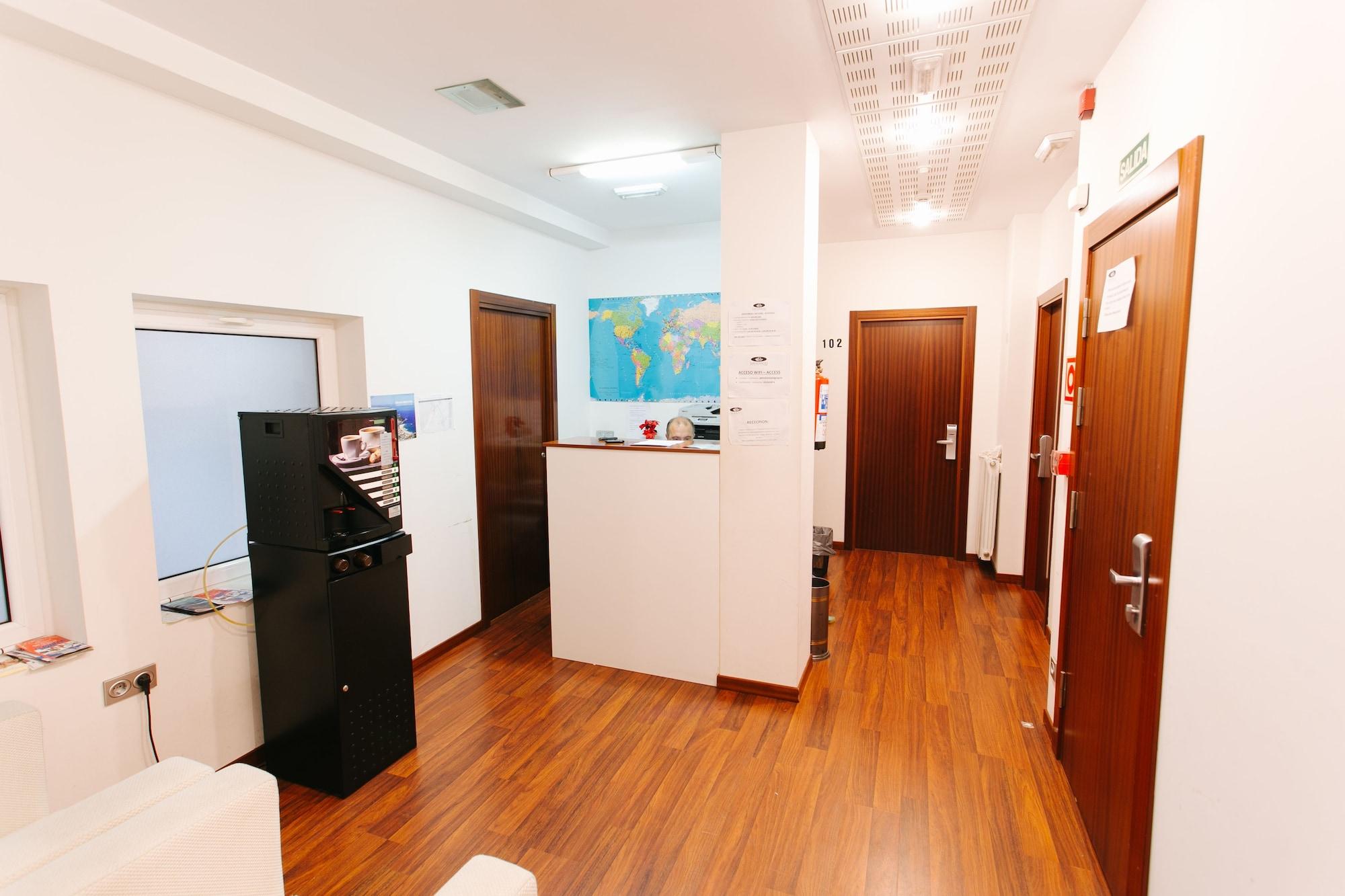 Vista Lobby Pensión San Ignacio Centro