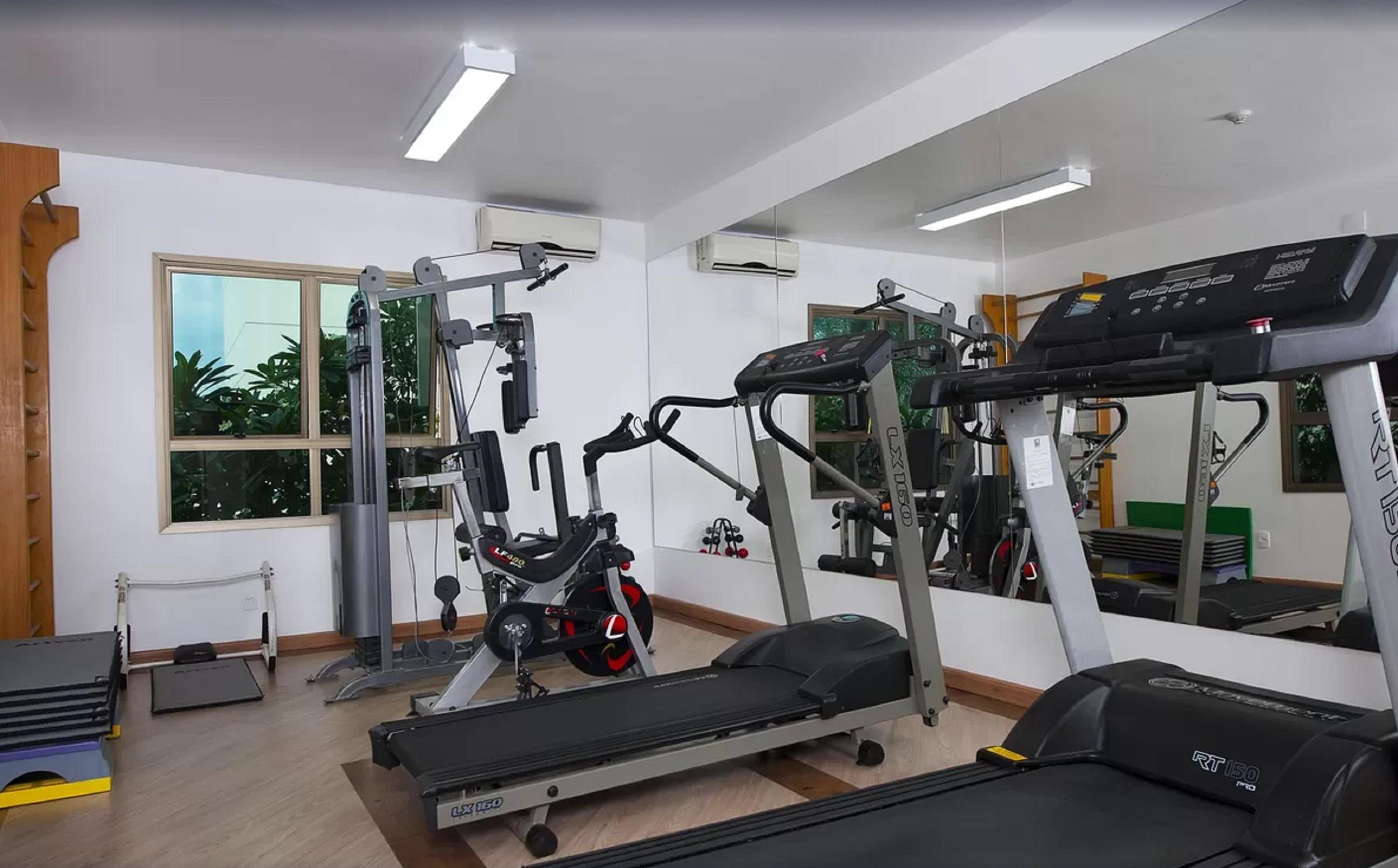 Gimnasio Hotel Golden Park Uberlândia by Nacional Inn