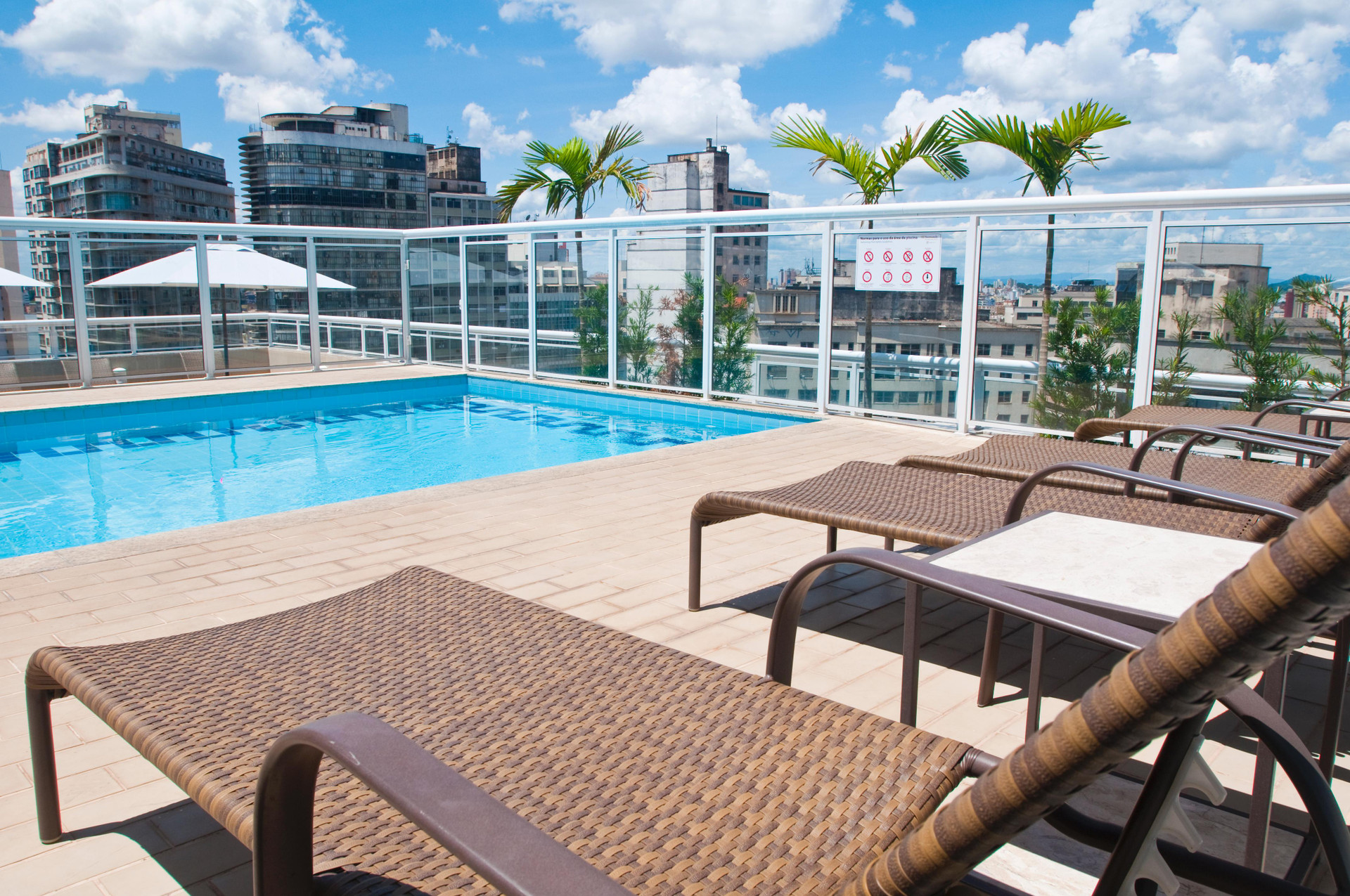 Vista Piscina Normandy Hotel