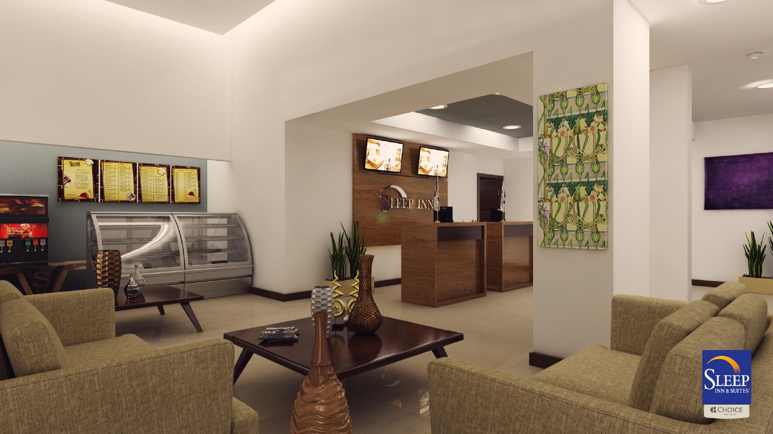 Vista Lobby Sleep Inn Monterrey Norte