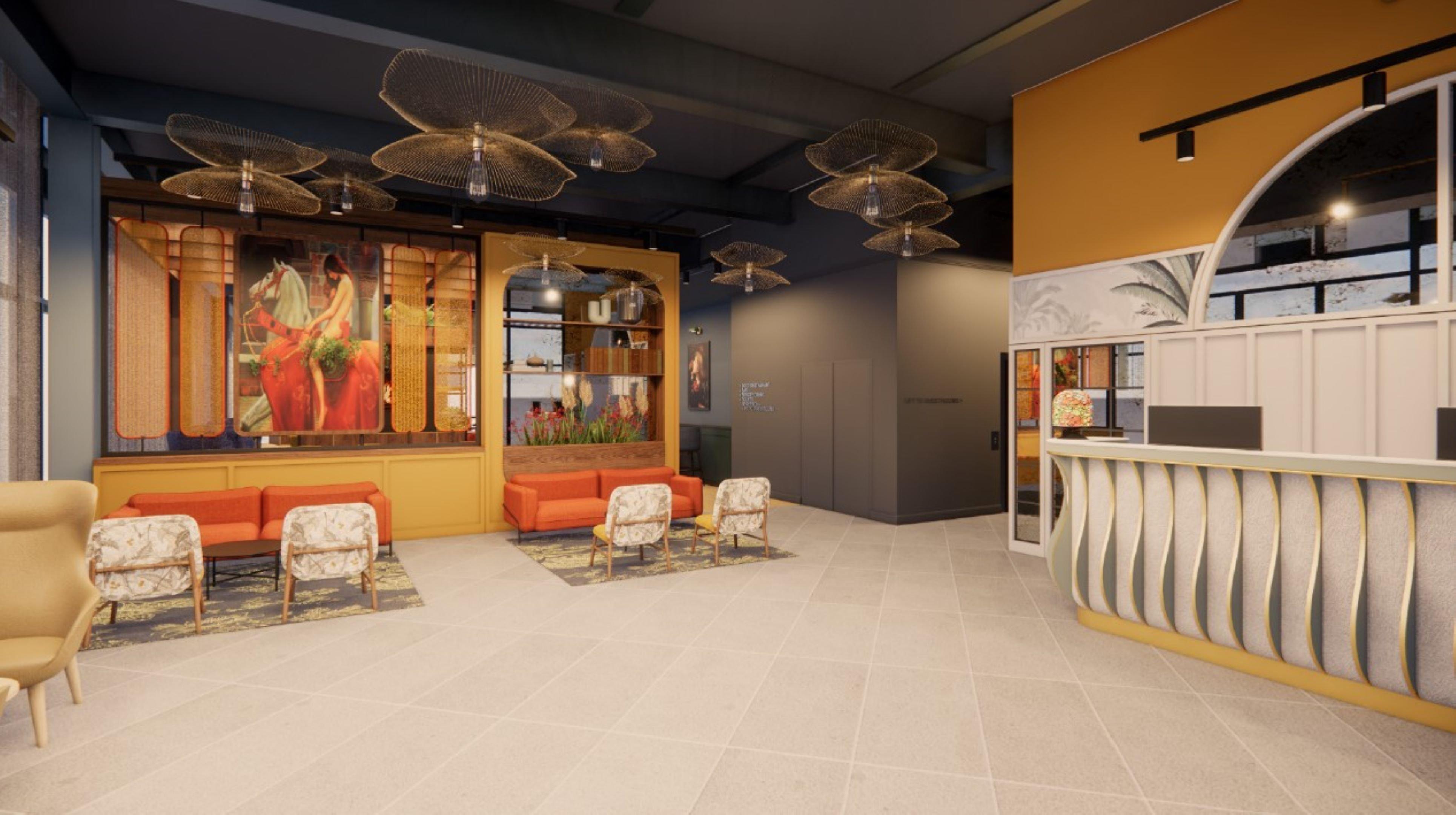 Vista Lobby Hotel Indigo Coventry by IHG