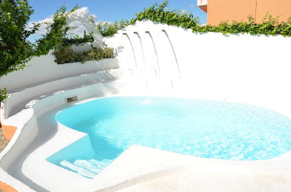 Vista Piscina Hotel Sierra Tejeda