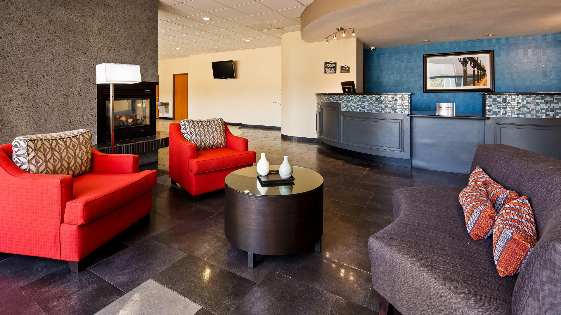 Vista Lobby Best Western Plus Portage Hotel & Suites