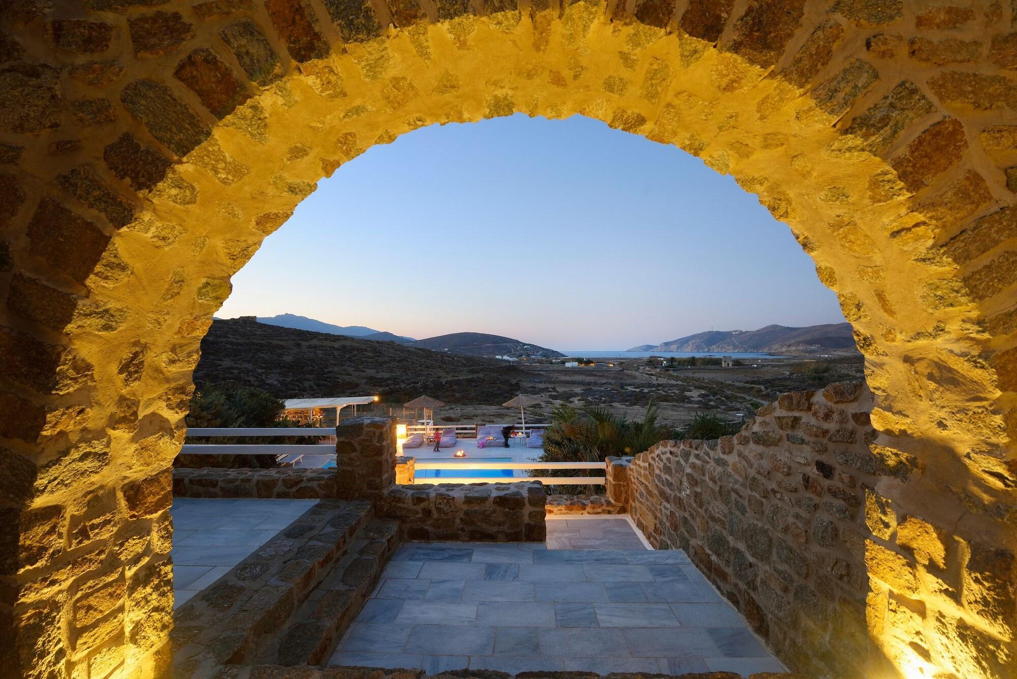 Vista Lobby Mykonos Dream Villas