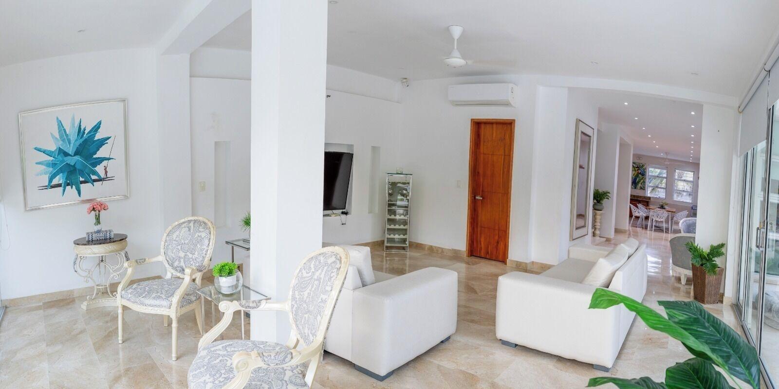 Vista Lobby Casa Romero Cartagena Club de Playa