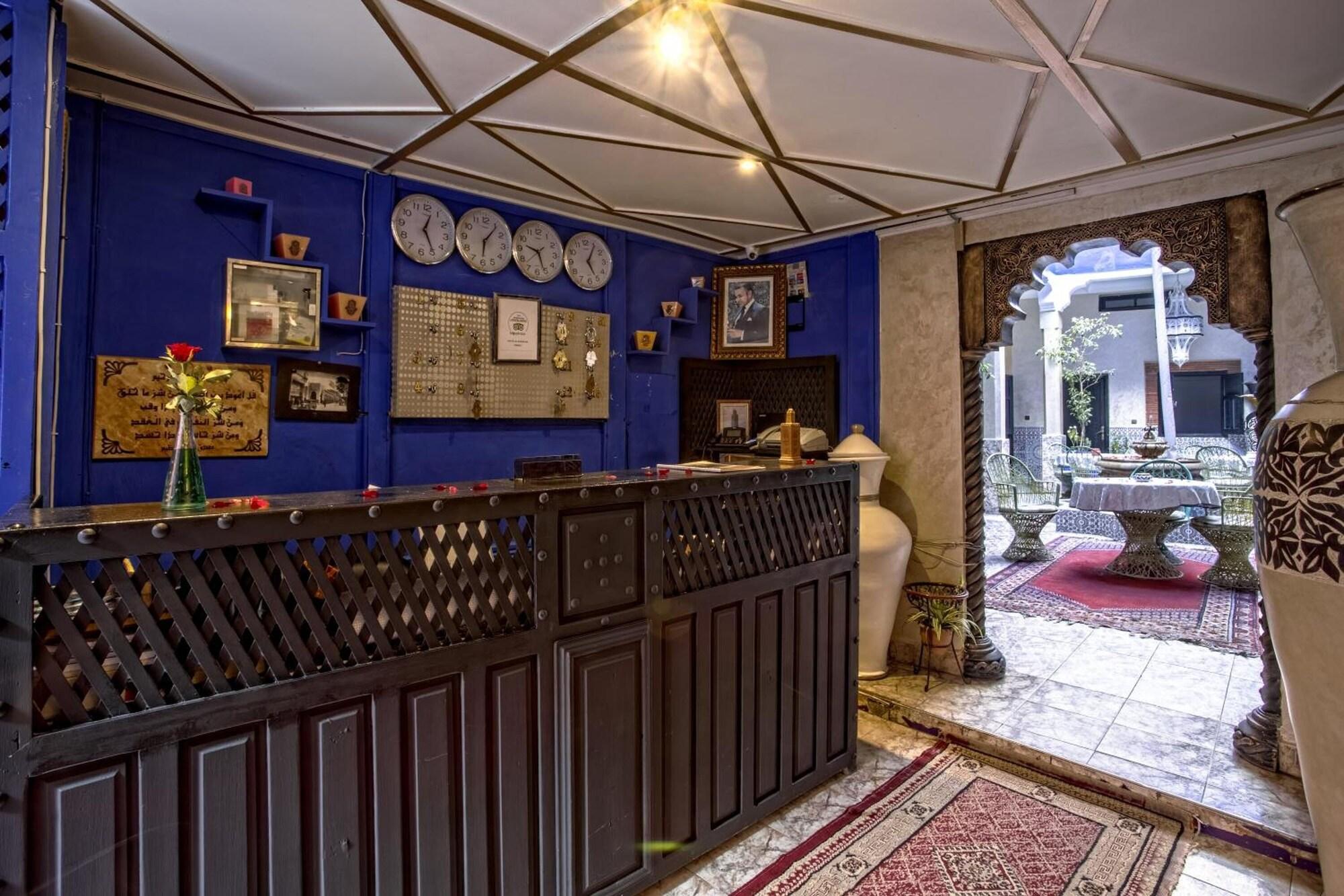 Vista Lobby Riad Hotel El Kennaria
