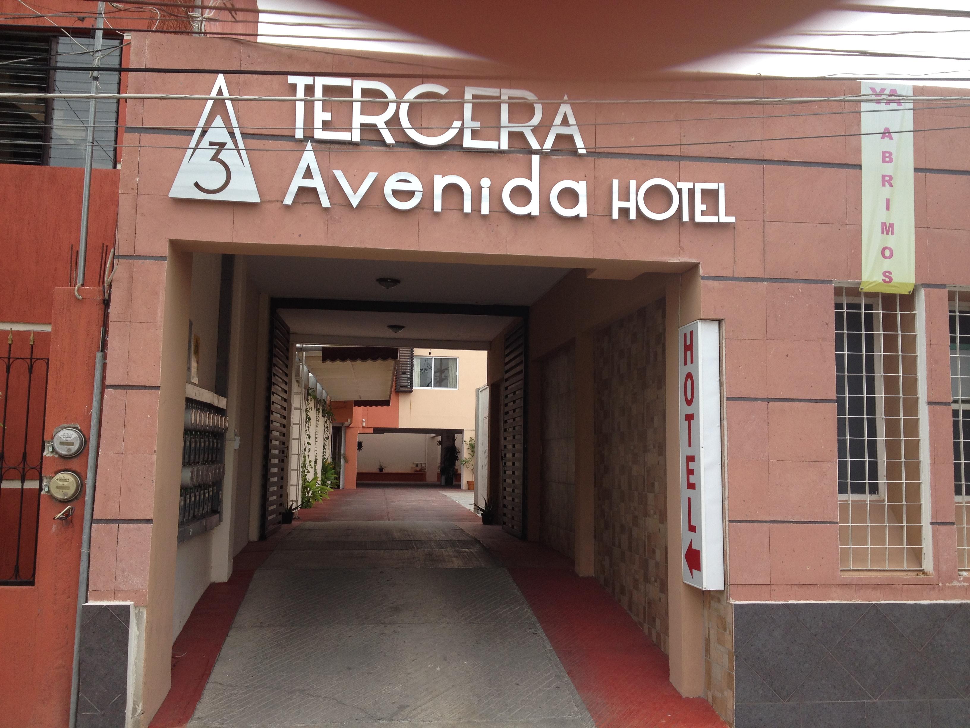 Vista Exterior Hotel Tercera Avenida