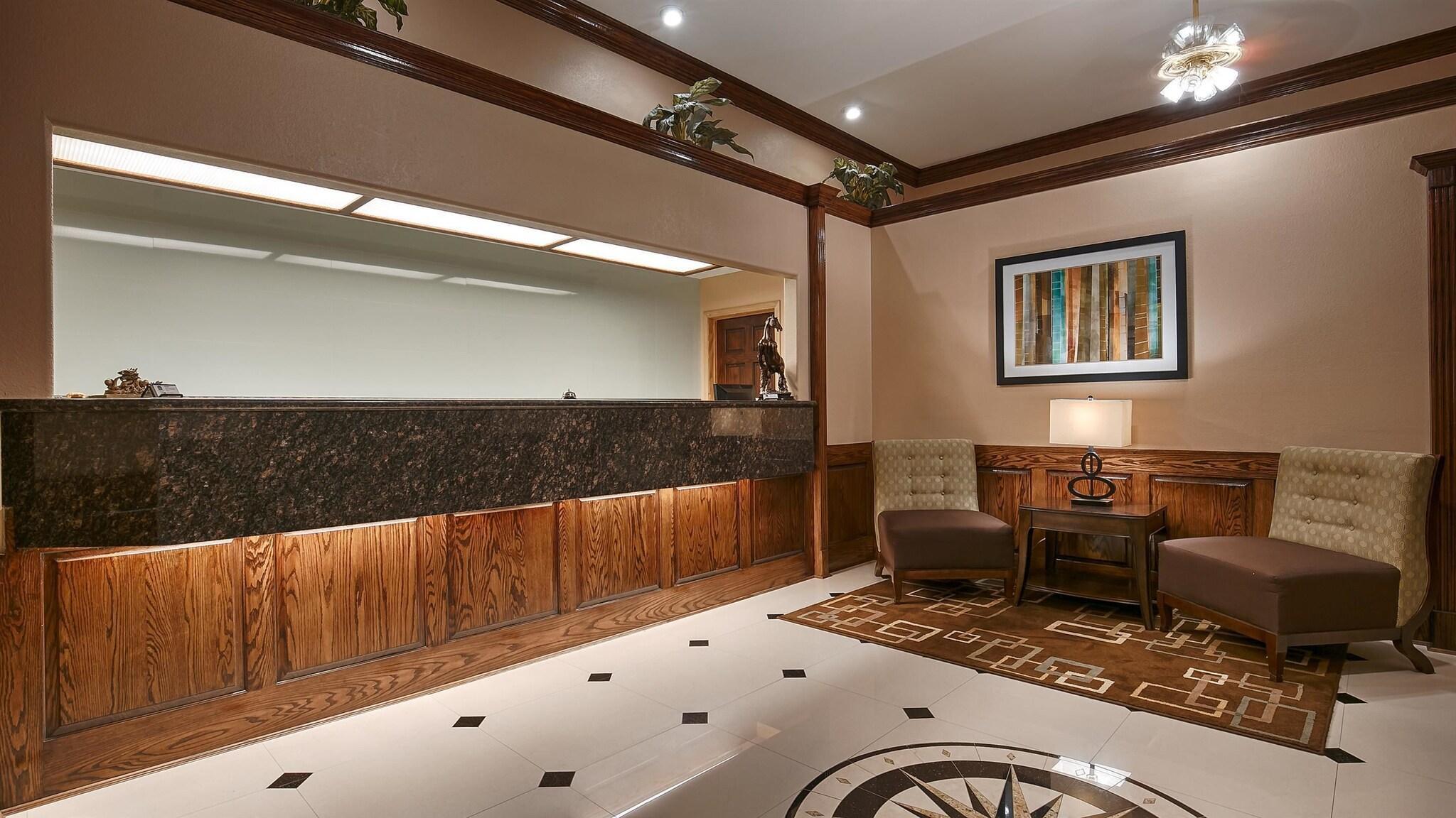 Vista Lobby Americas Best Value Inn Sinton