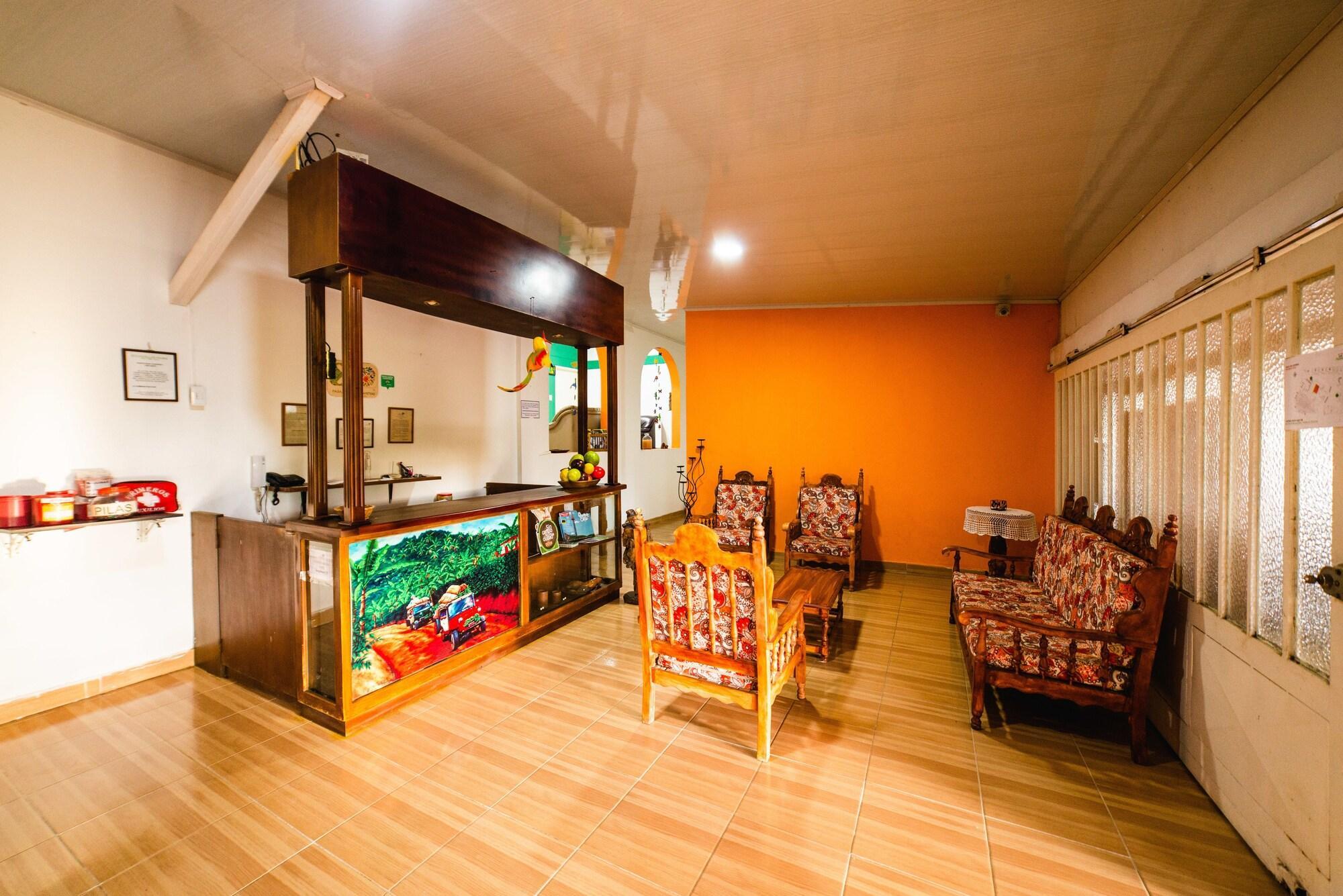 Vista Lobby Eco Hotel Las Palmas