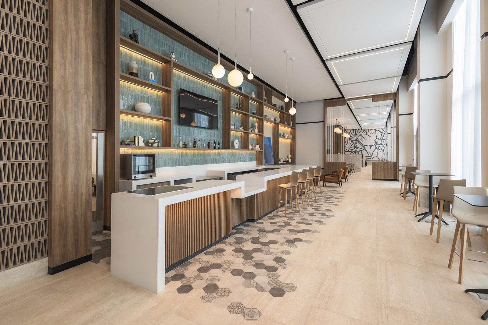 Bar/Salón Hyatt Place Cancun Airport