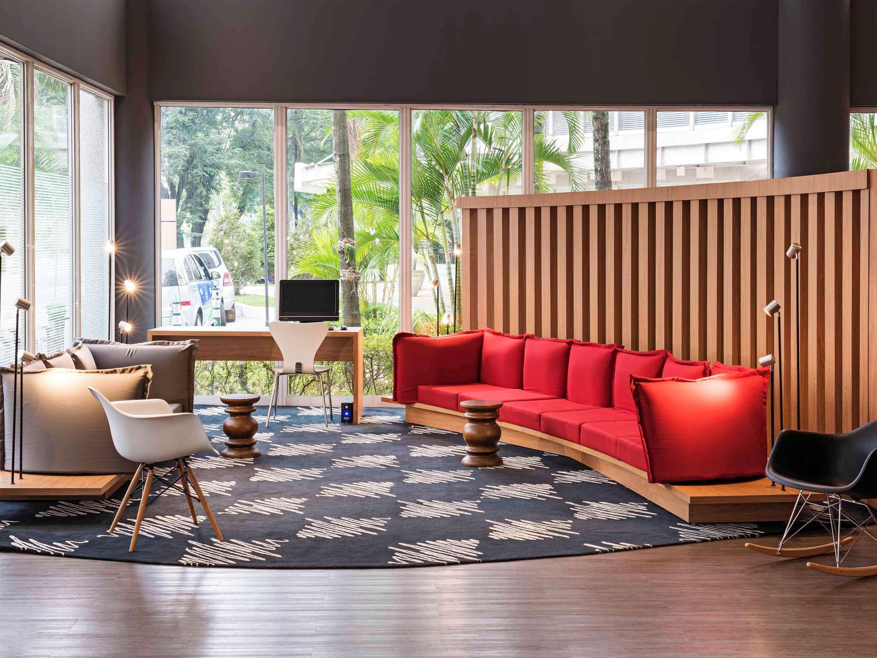 Vista Lobby ibis Santo Andre