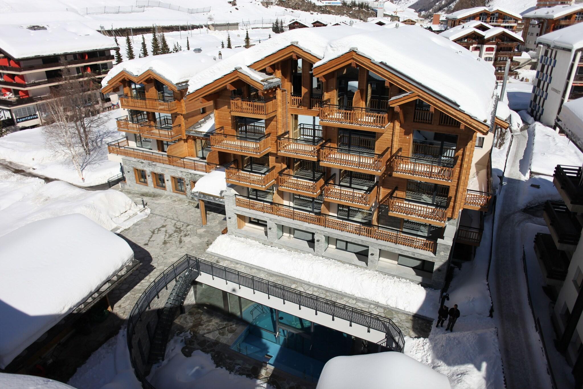 Vista Exterior Alpenhotel Fleurs de Zermatt