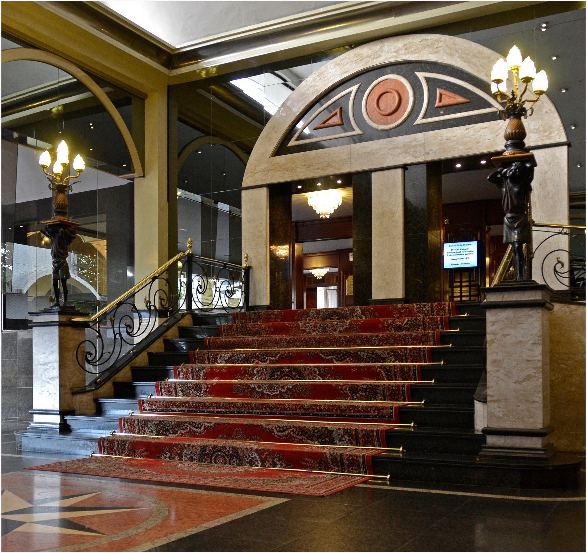 Vista Lobby Nobile Suites Excelsior Asuncion