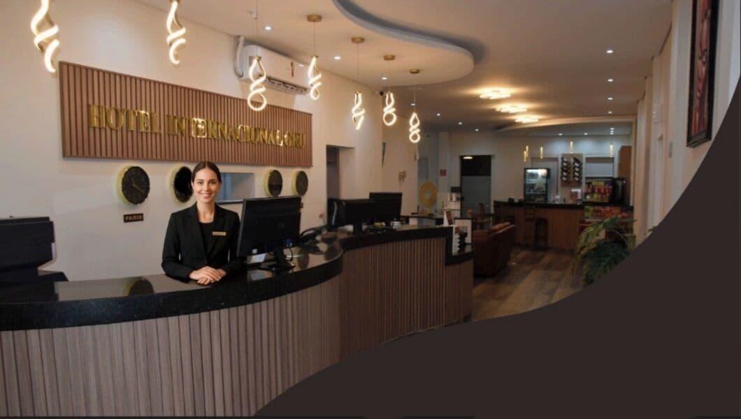 Vista Lobby HOTEL INTERNACIONAL GUARULHOS