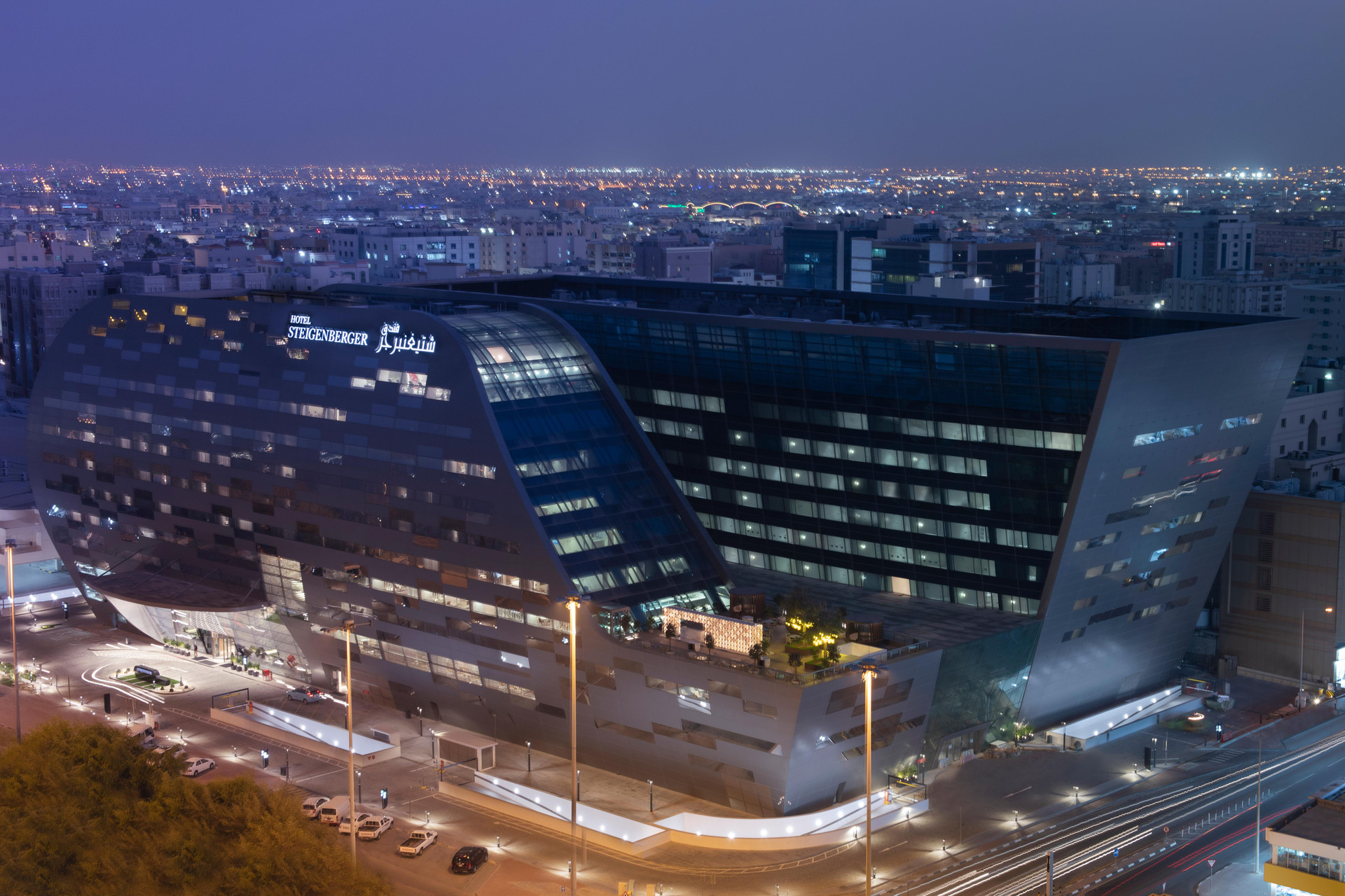 Vista Exterior Steigenberger Hotel Doha