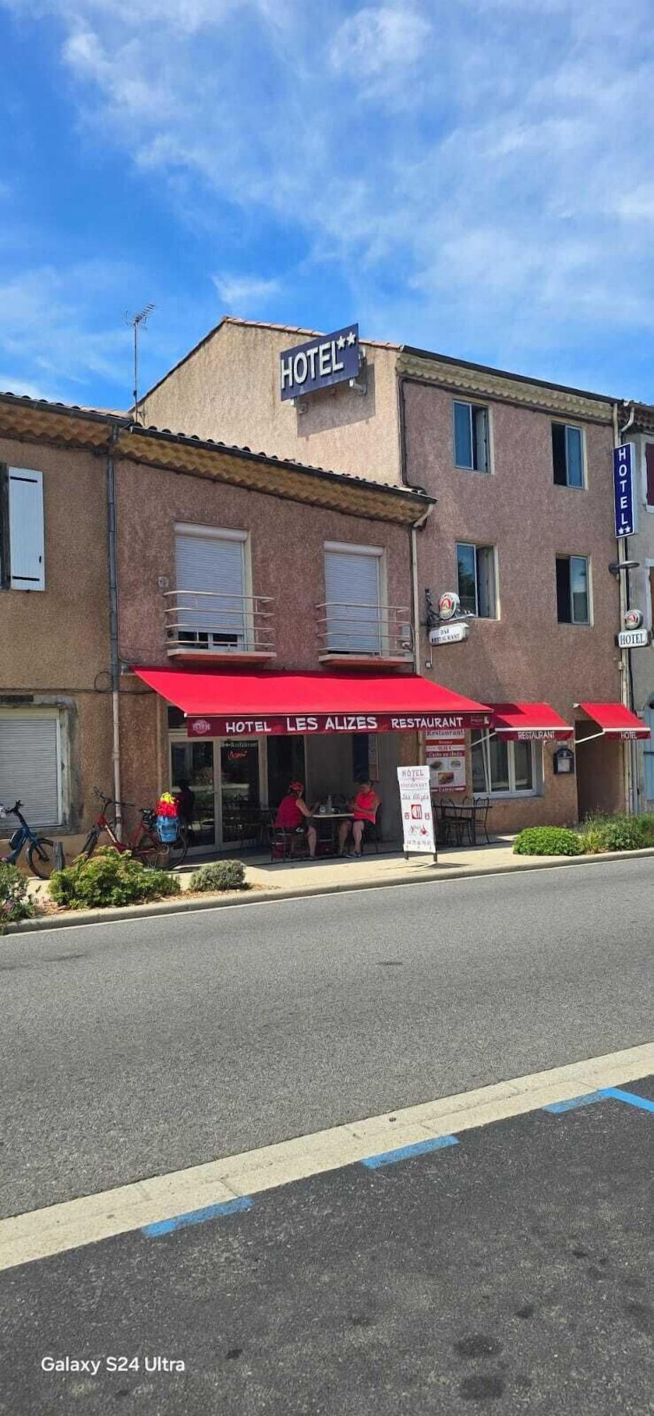 Vista Exterior Hotel Restaurant Les Alizes