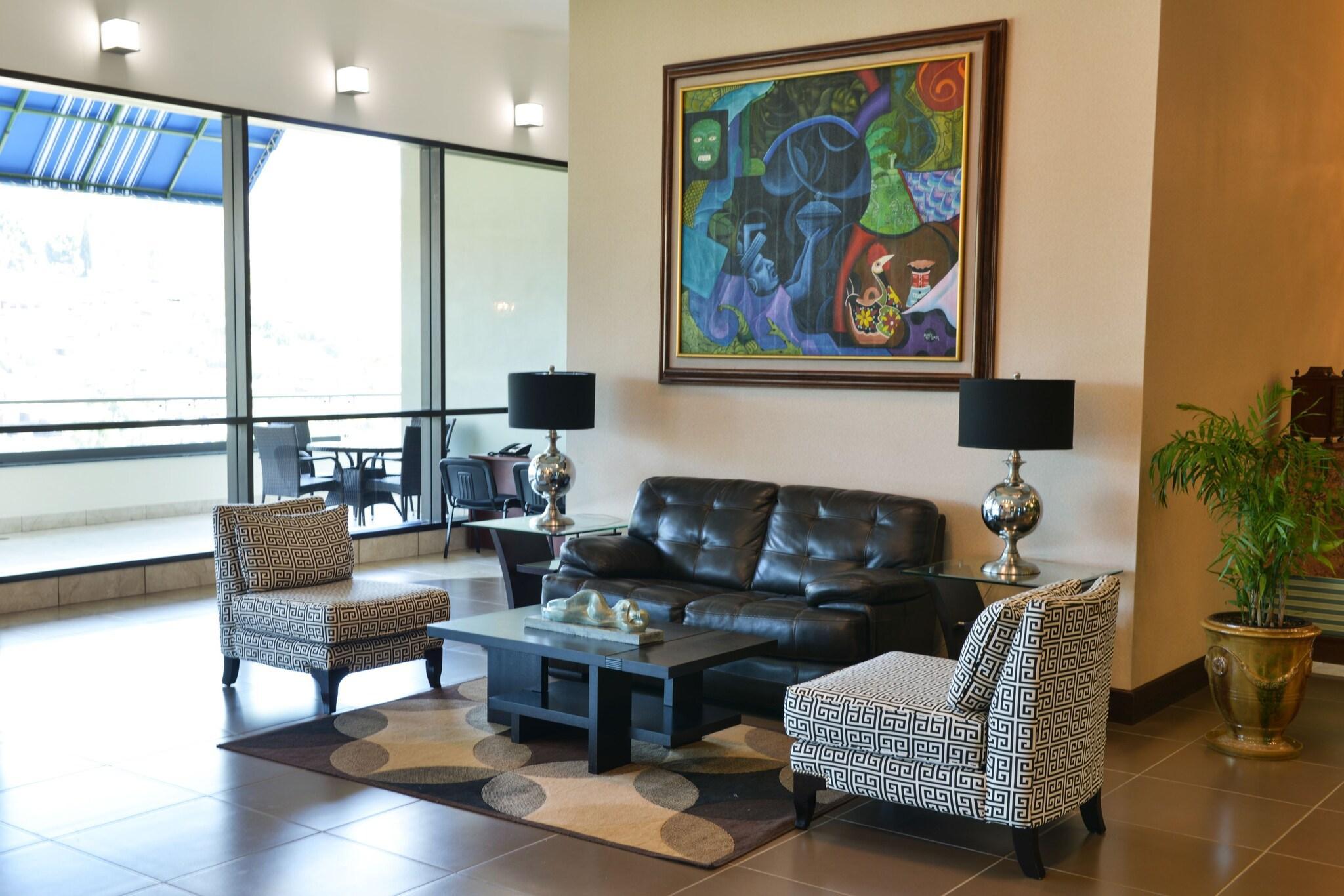 Vista Lobby Hotel Plaza Juan Carlos