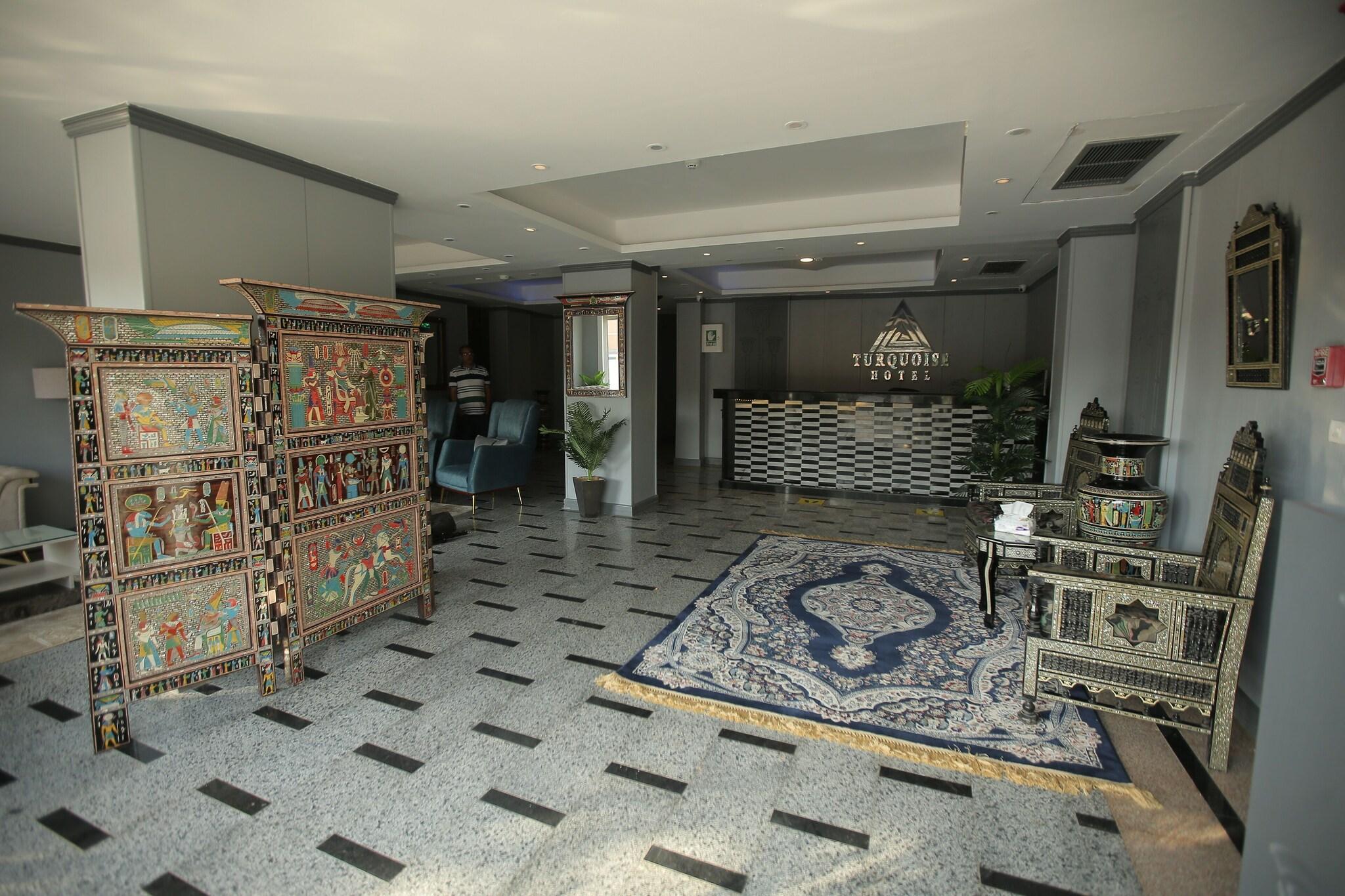 Vista Lobby Turquoise Pyramids View Hotel