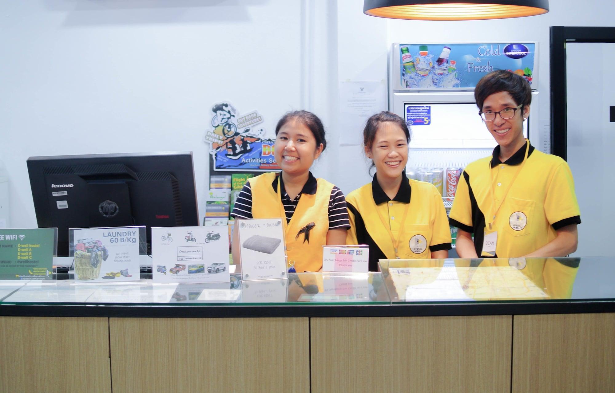 Vista Lobby D-Well Hostel