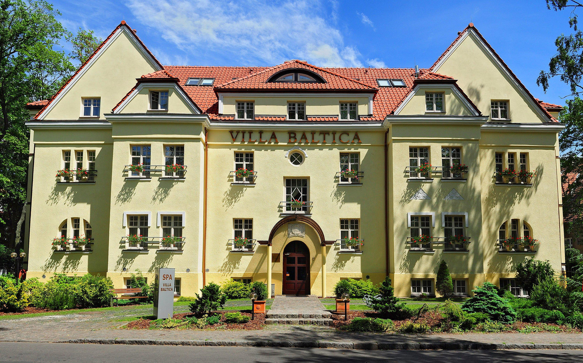 Vista Exterior Hotel Villa Baltica