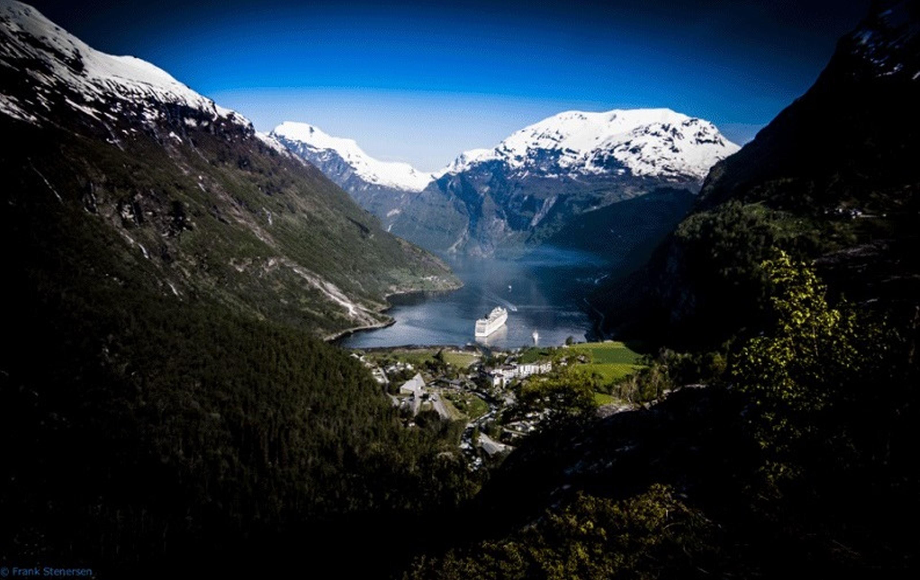 Vista Exterior Havila Hotel Geiranger