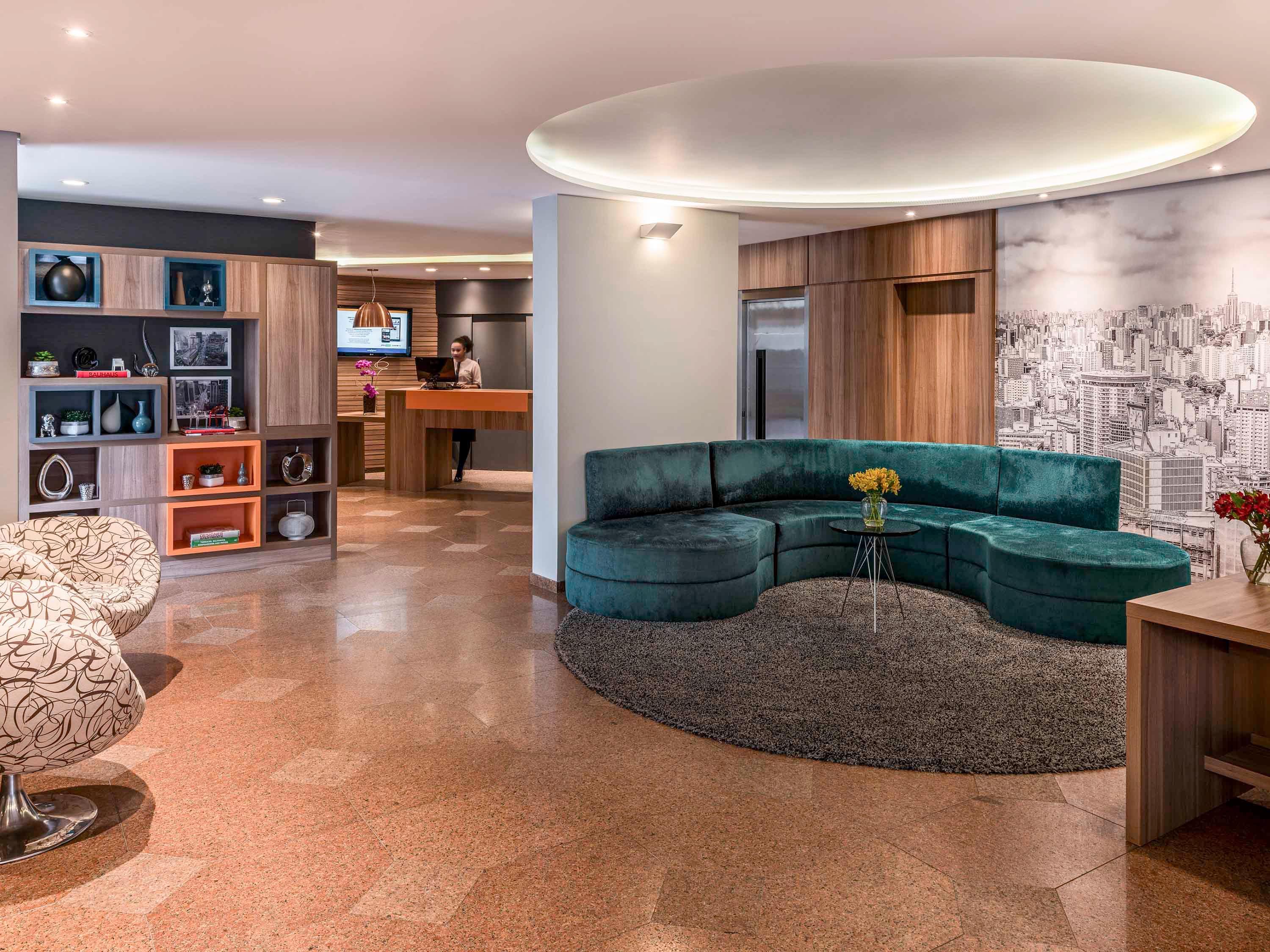 Vista Lobby Mercure Sao Paulo Alamedas