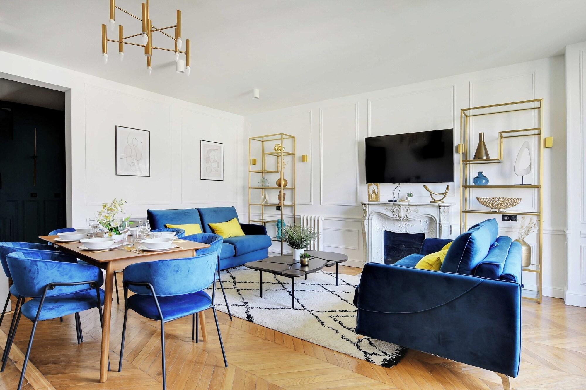 Varios Spacious Apartment - 3br/6p - Quinze-vingts