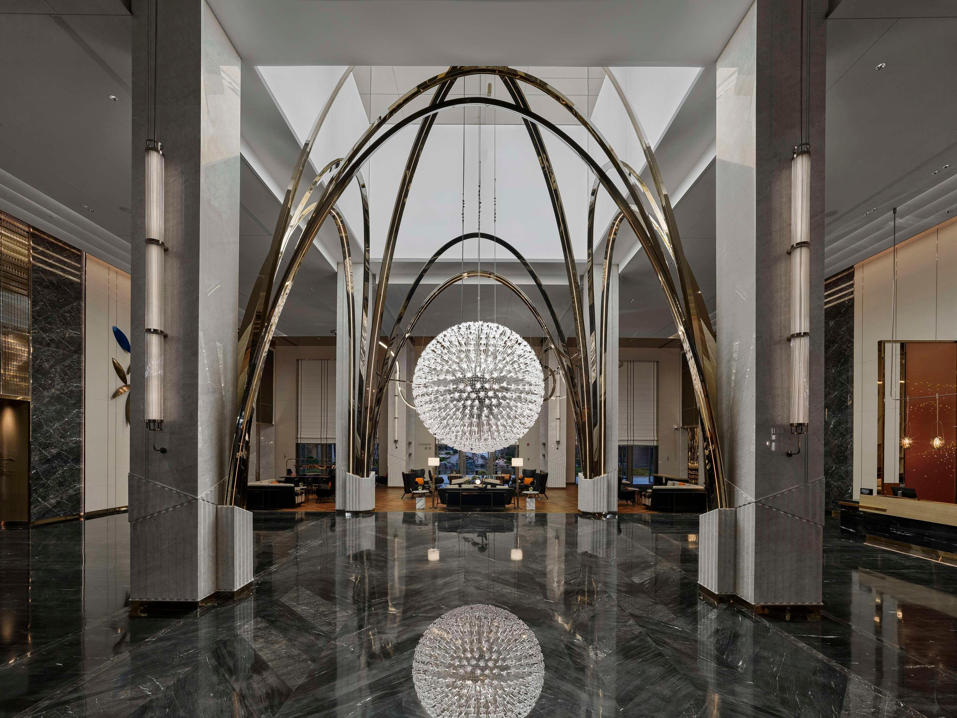 Vista Lobby Doubletree By Hilton Cangnan