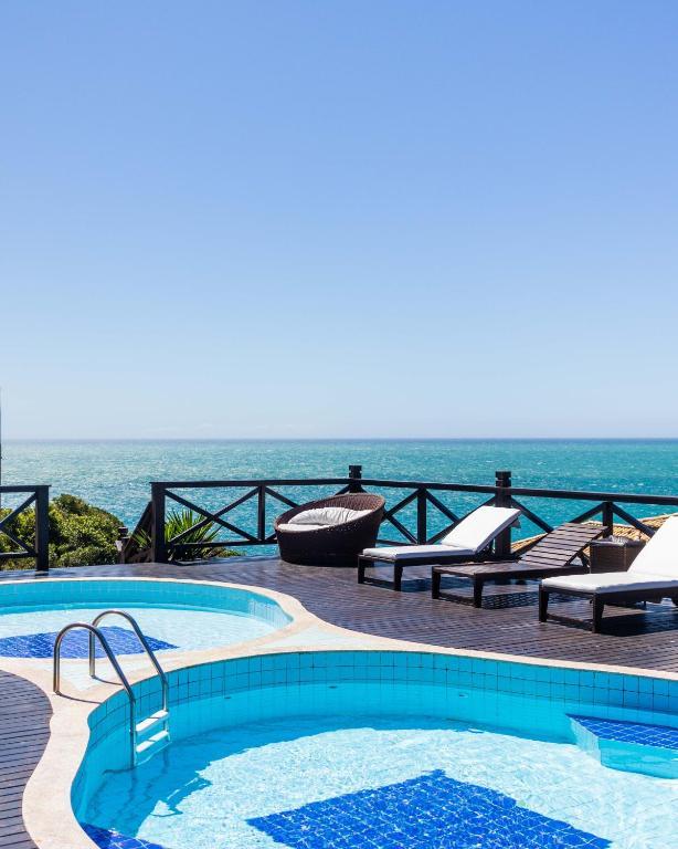 Vista Piscina Hotel Pousada Brava Club