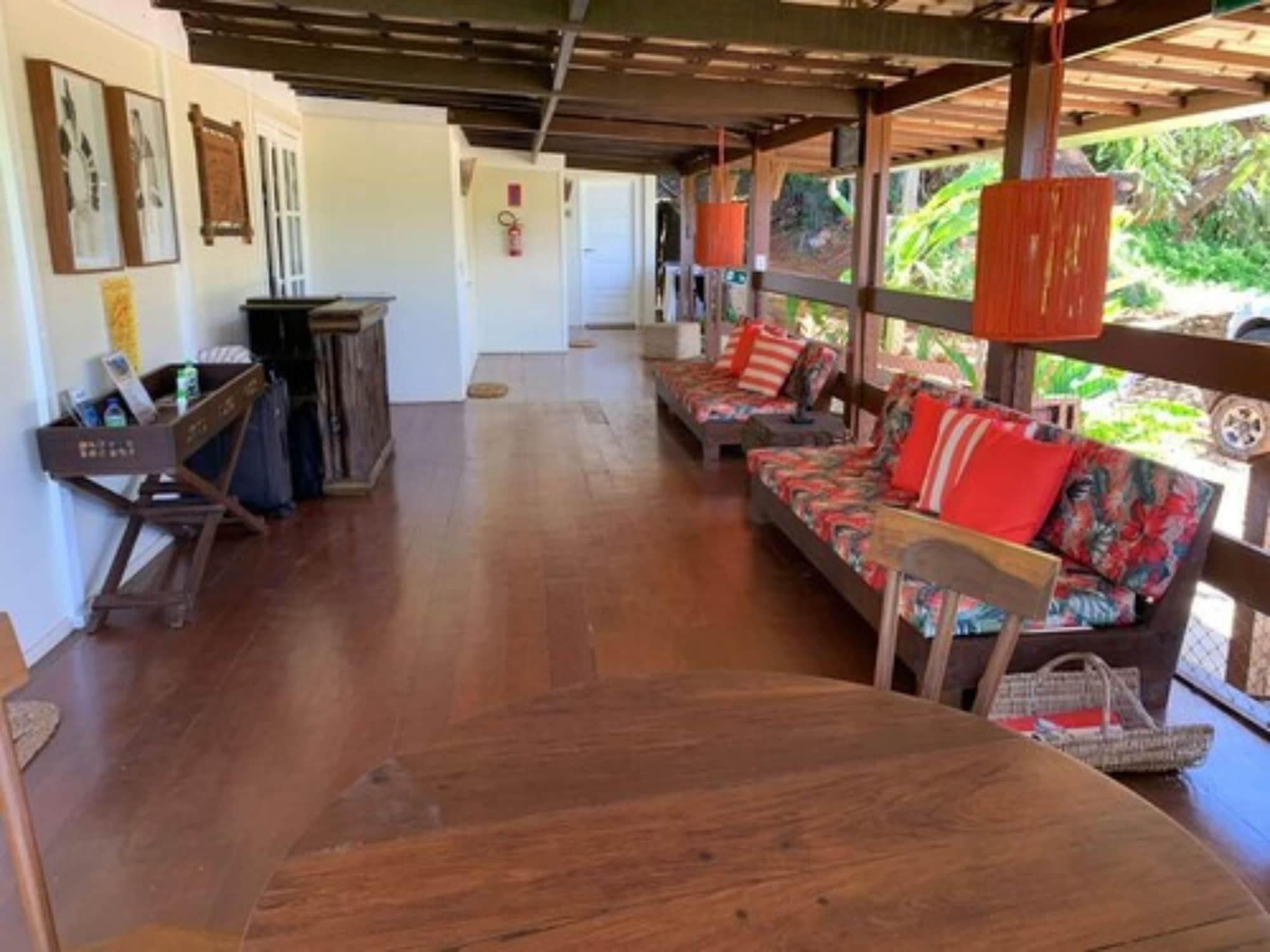 Vista Lobby Pousada Mar Atlântico