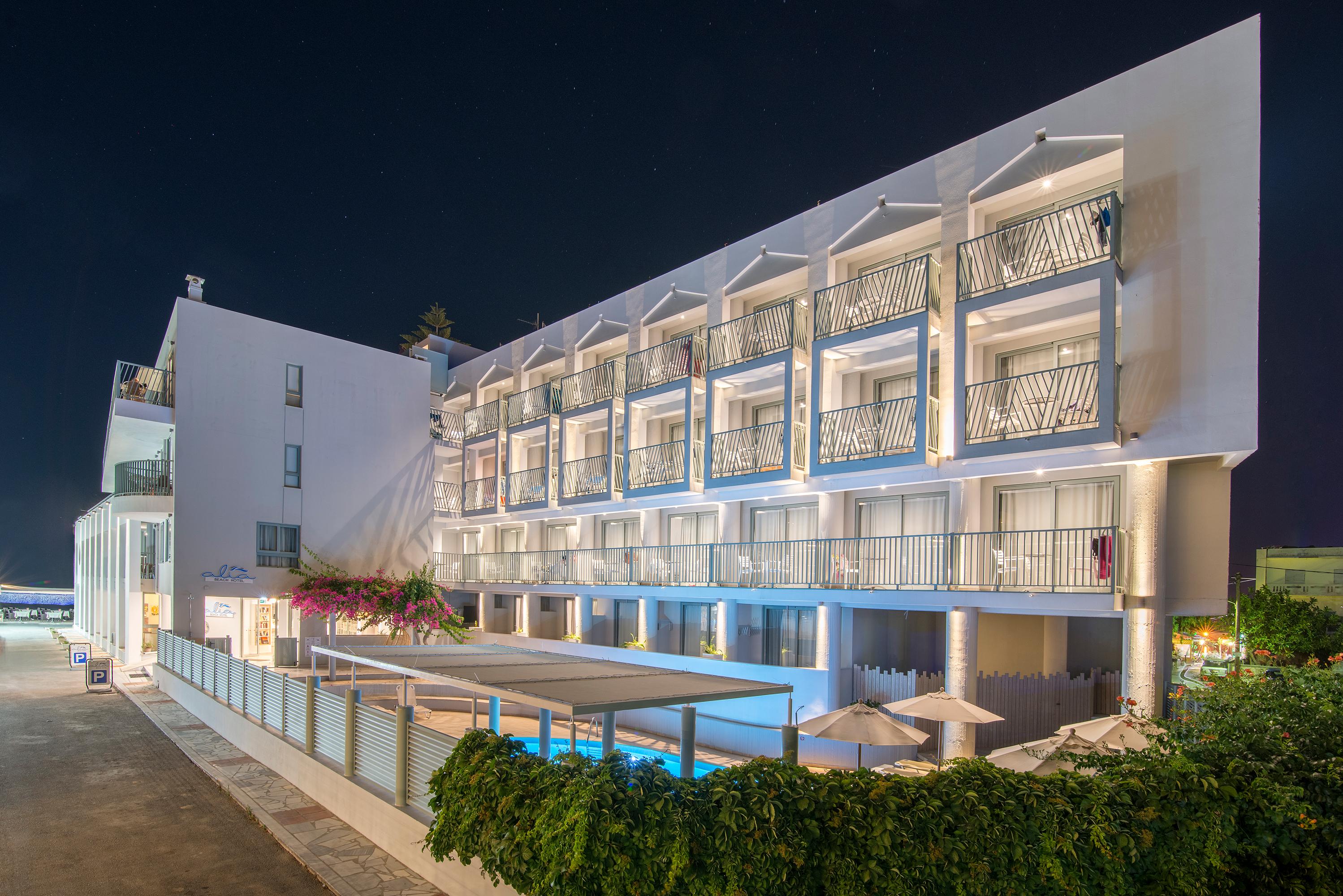 Vista Exterior Alia Beach Hotel
