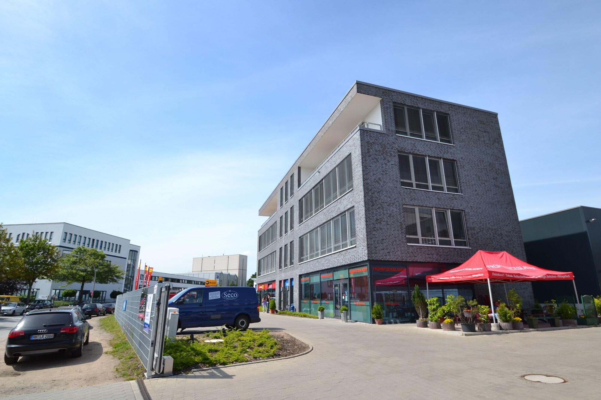 Vista Exterior Arena Hostel Hamburg